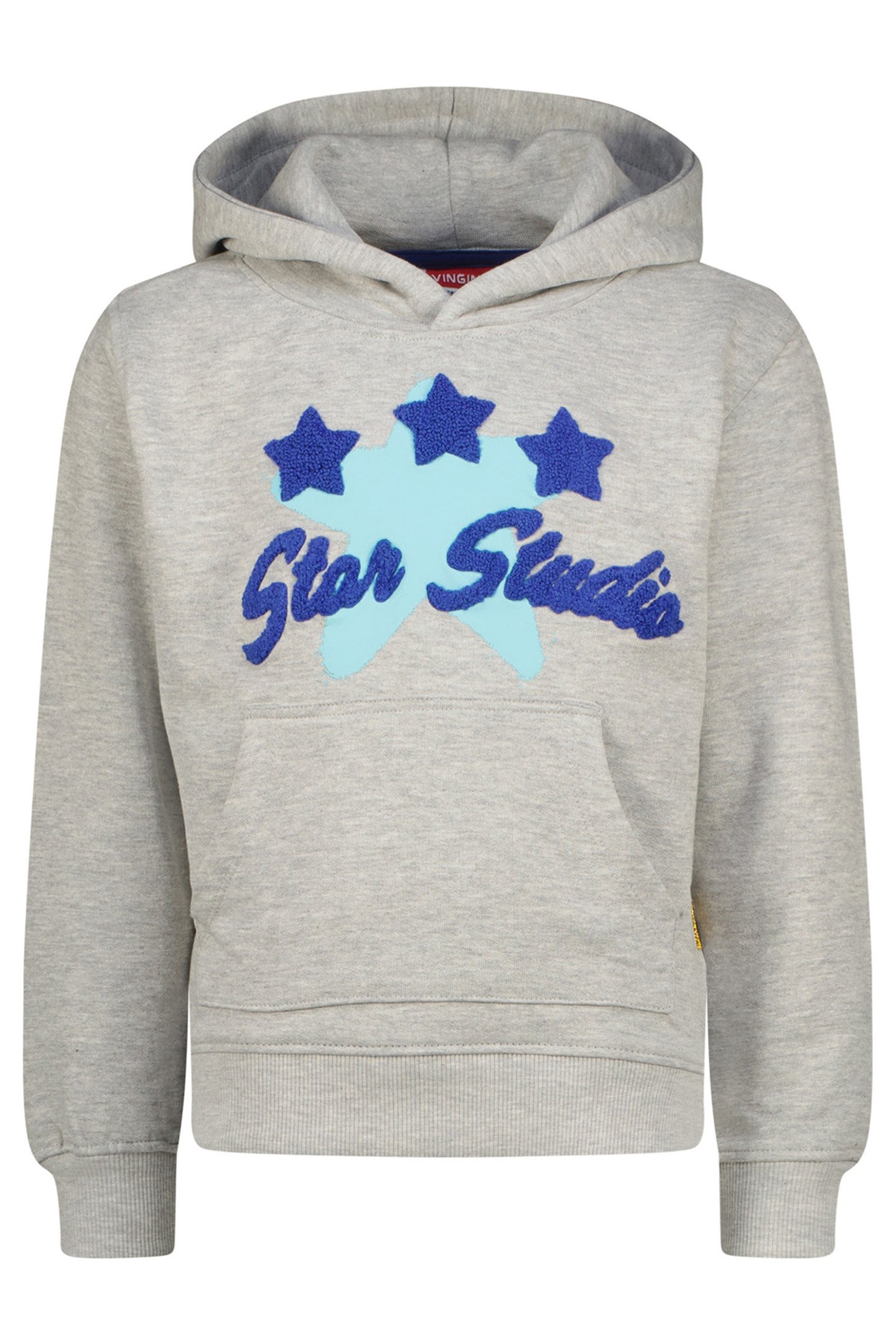 GIRLS NORINY HOODY LIGHT GREY MELEE 1