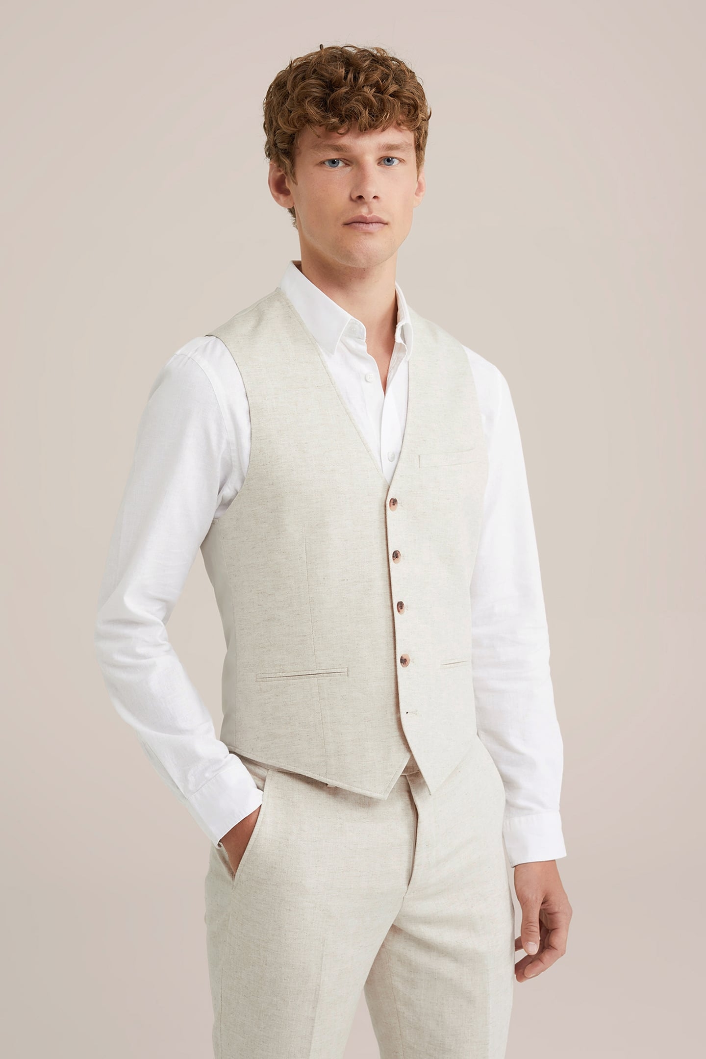 WAISTCOAT BEIGE 1