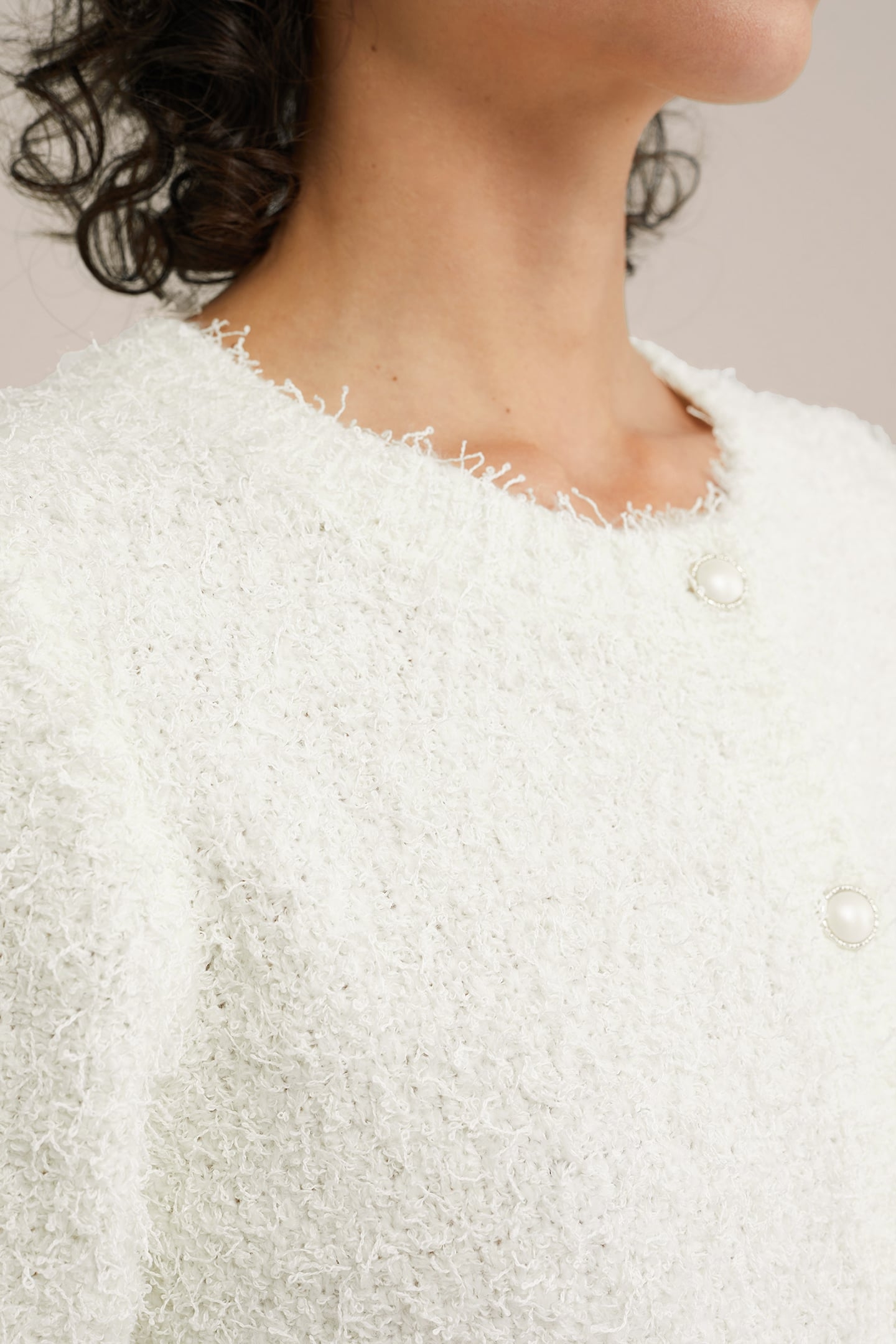 KNITTED CARDIGAN OFF-WHITE 6