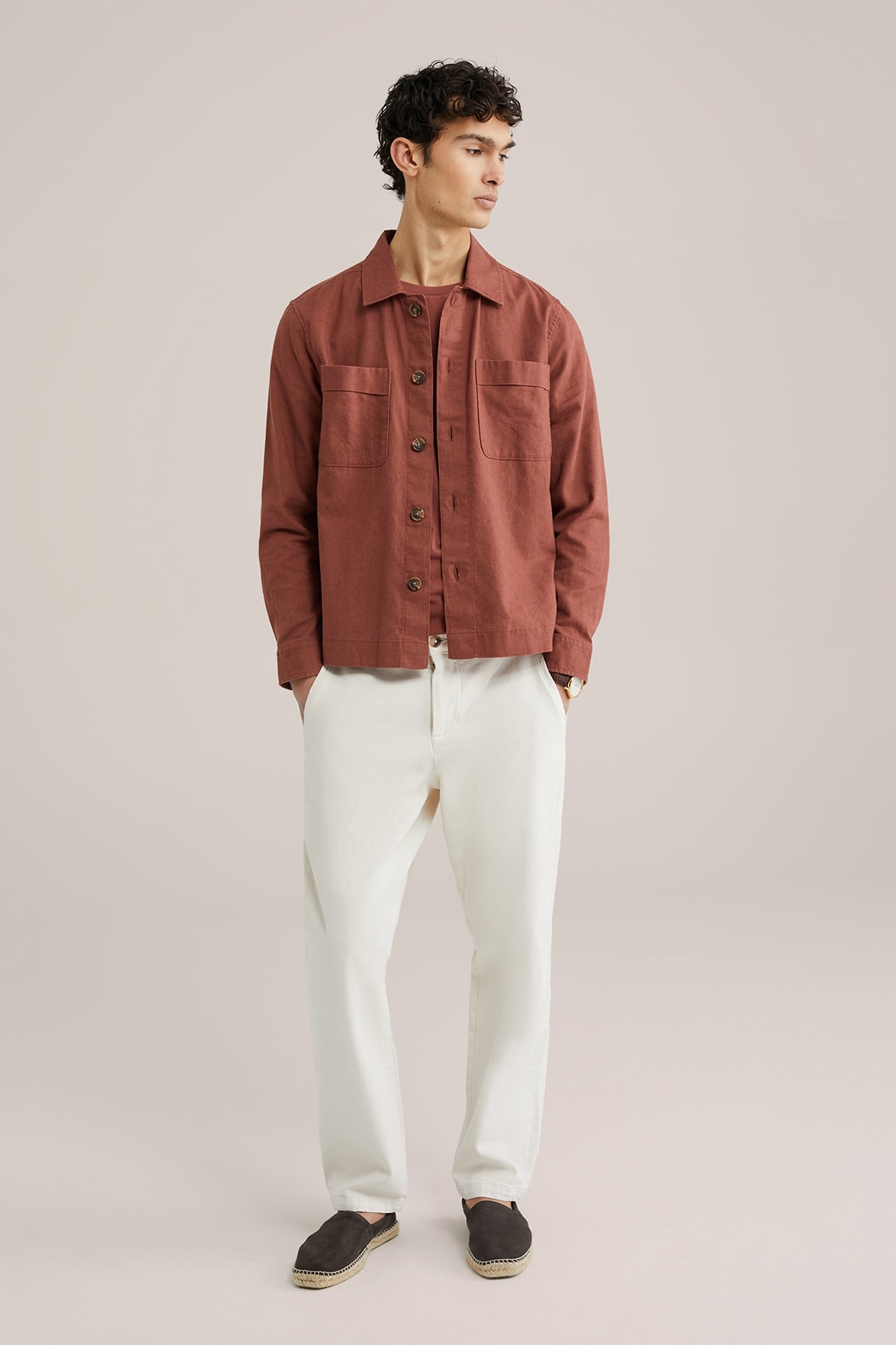 OVERSHIRT RUST BROWN 3