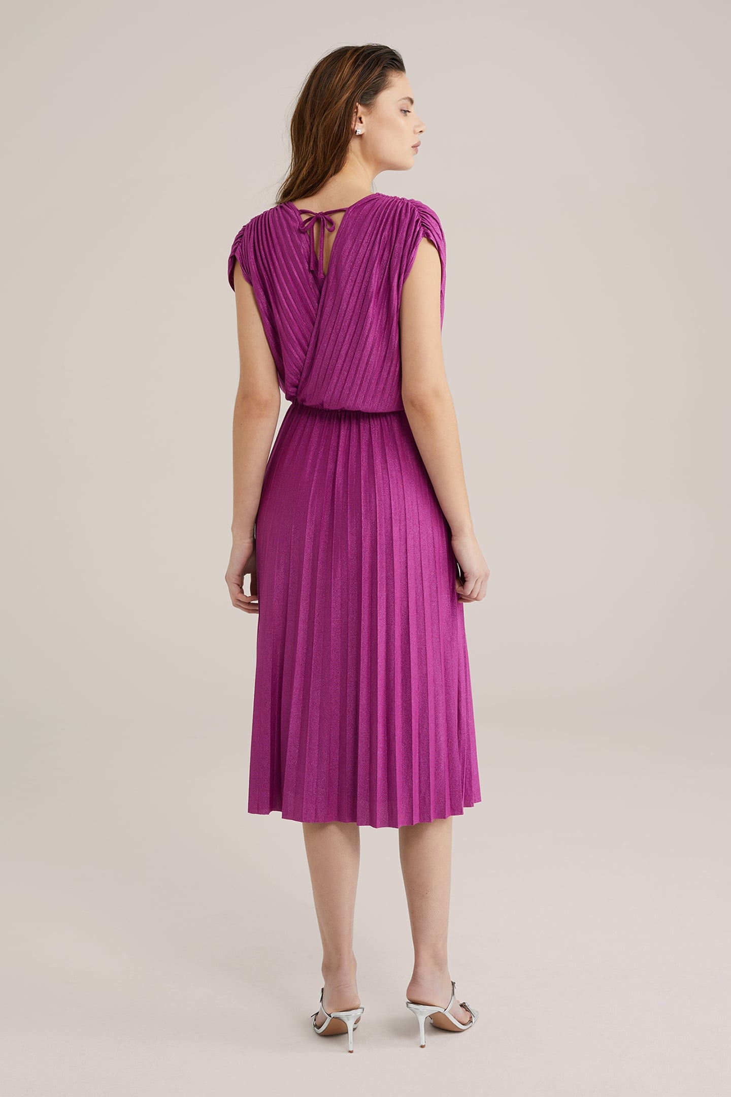 DRESS MID LENGTH PURPLE 2