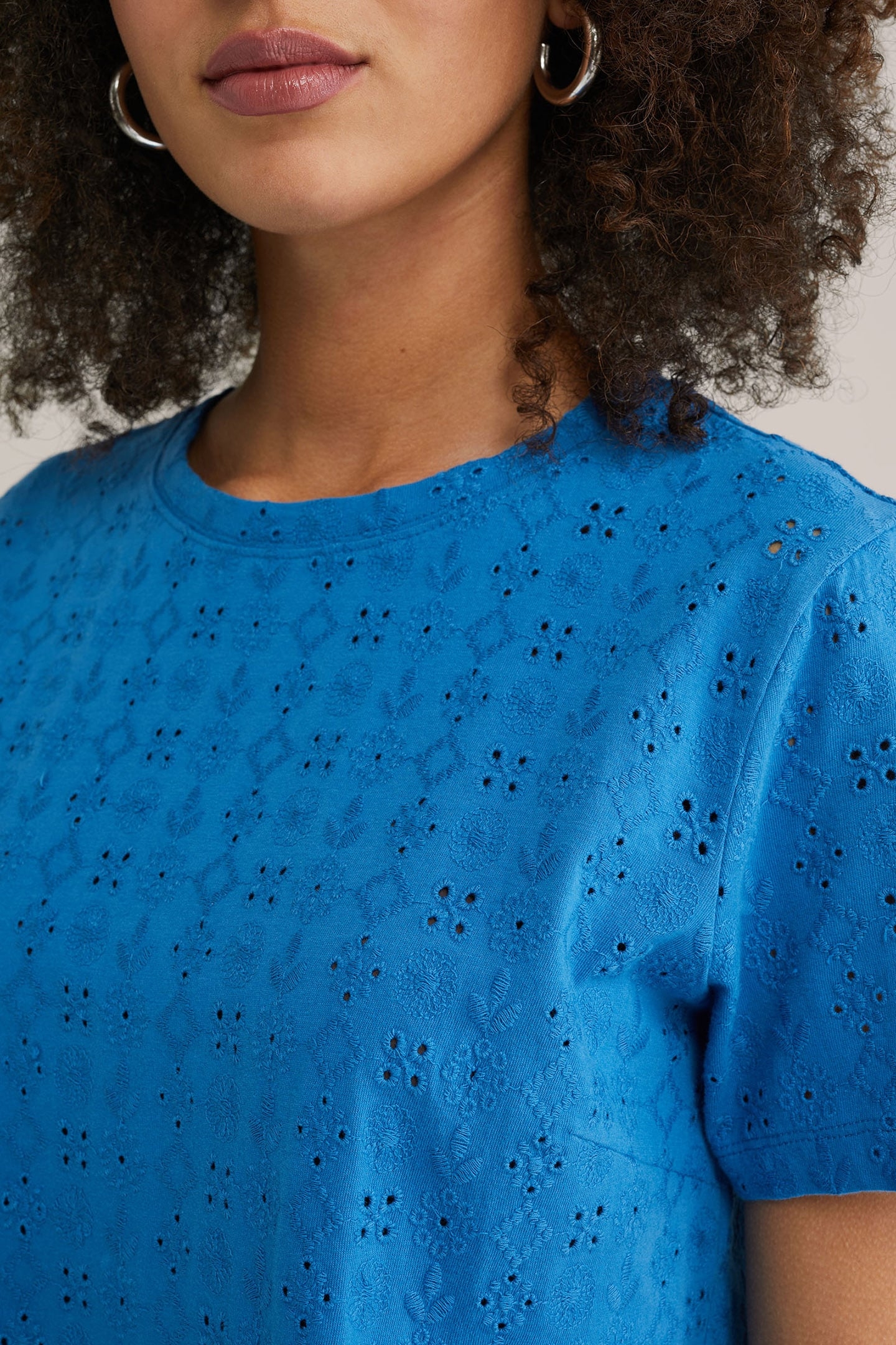 T-SHIRT COBALT BLUE 5