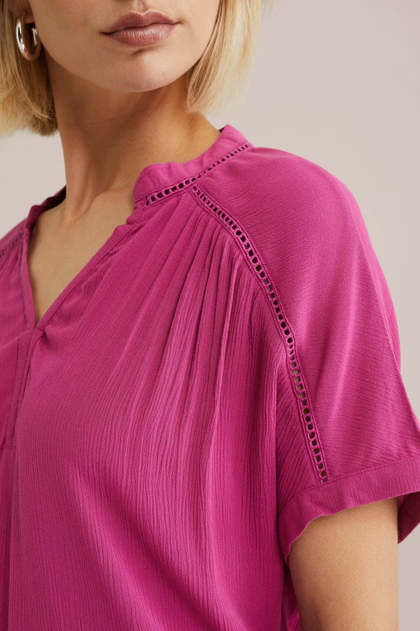 BLOUSE BRIGHT PINK 5