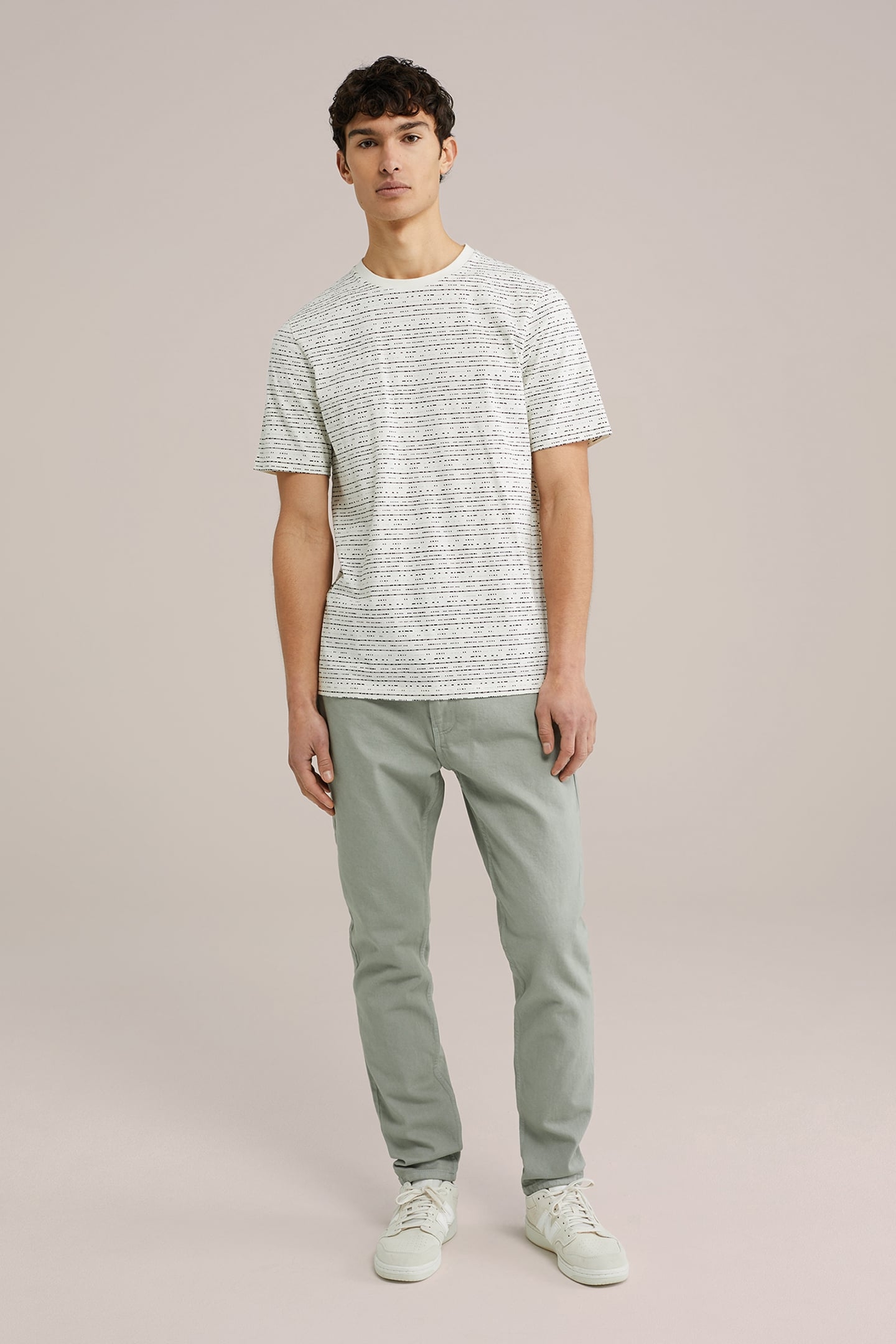 5-POCKET MID WAIST PASTEL GREEN 3