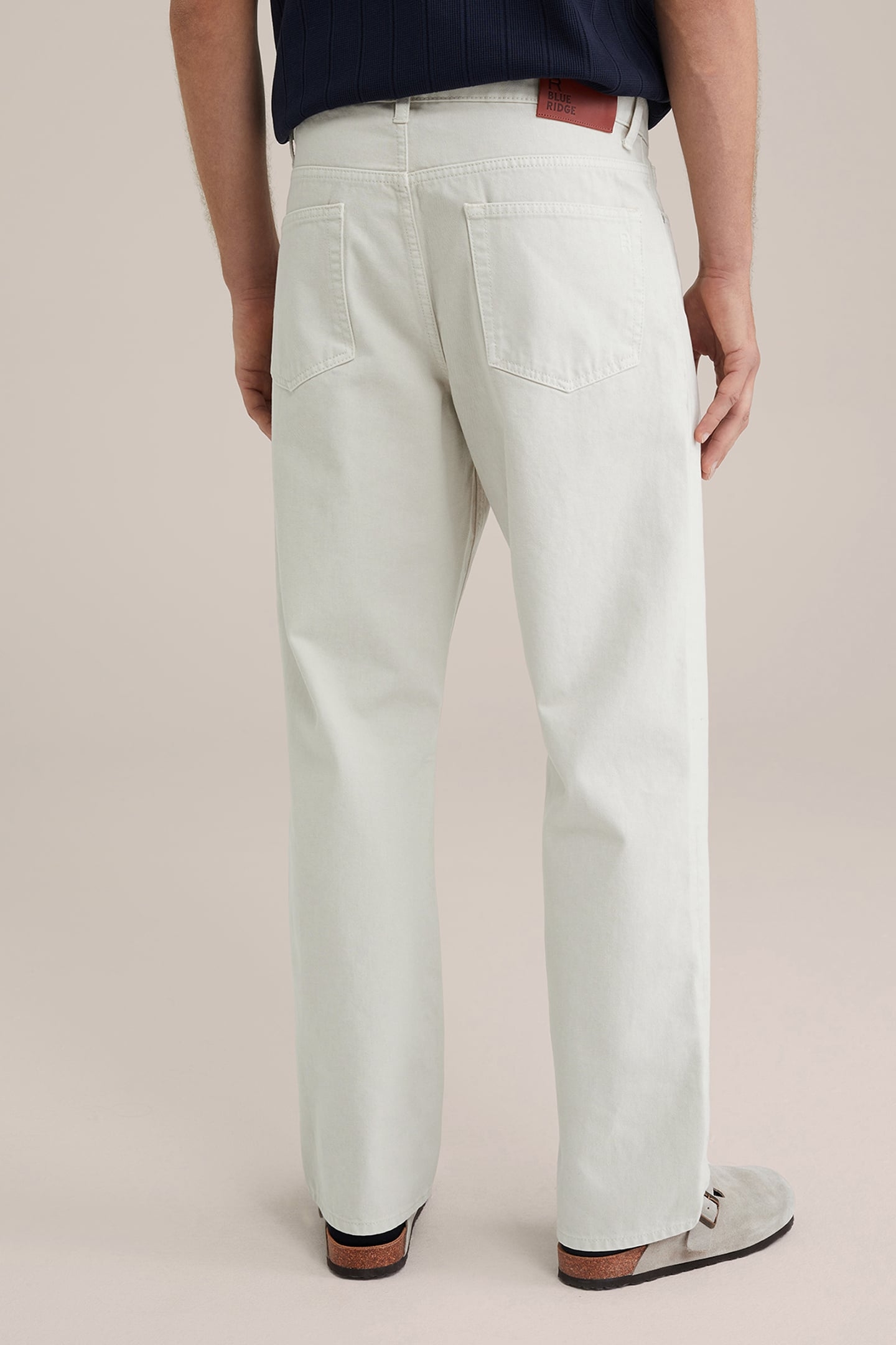 5-POCKET MID WAIST OFF-WHITE 2