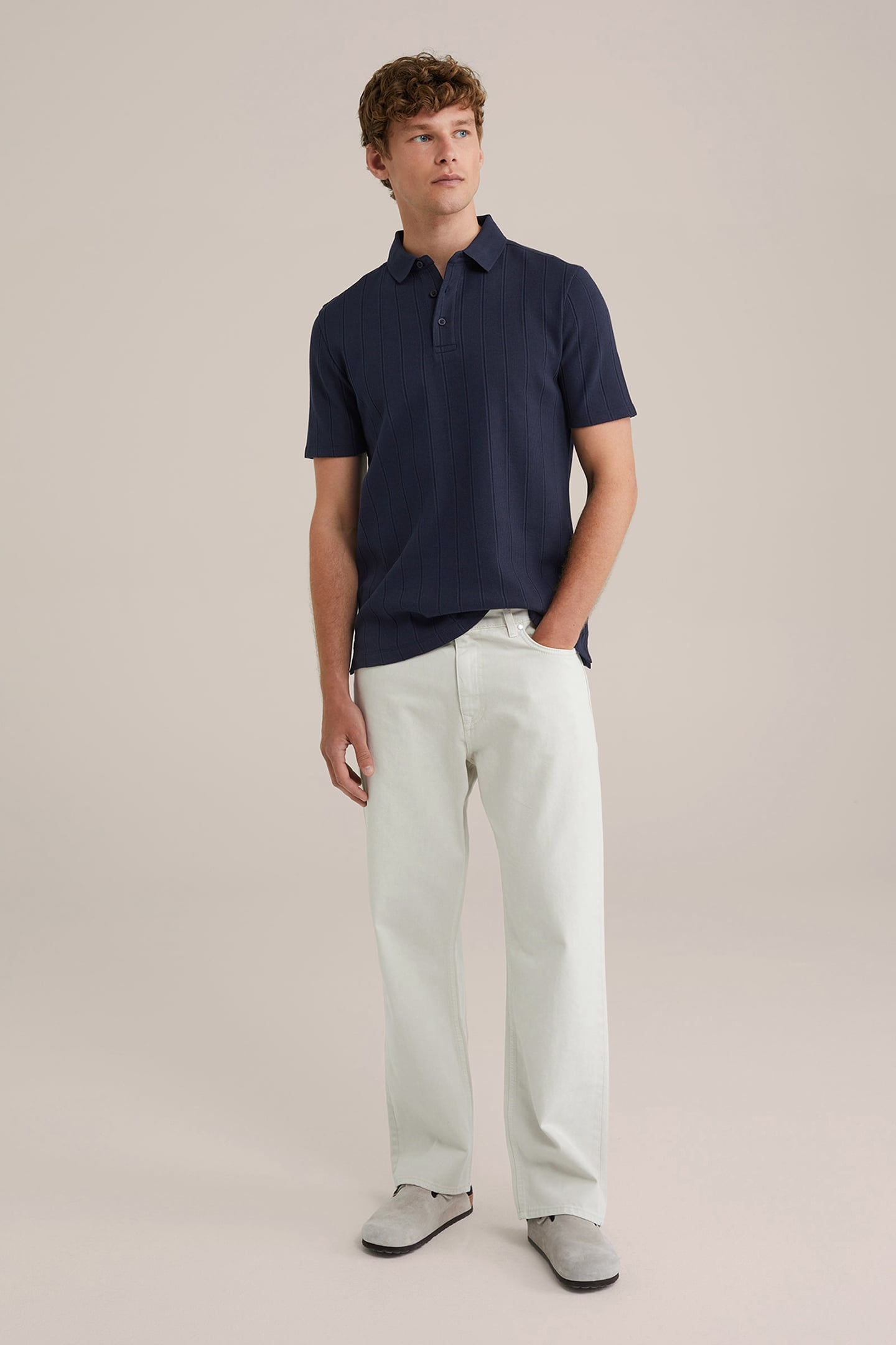 5-POCKET MID WAIST OFF-WHITE 3