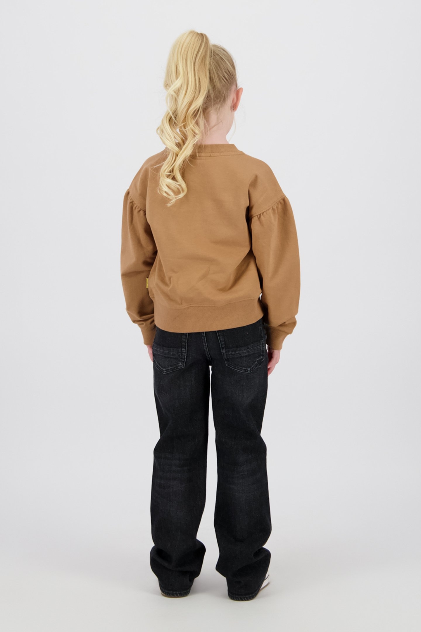 GIRLS CECILE JEANS BLACK DENIM 2