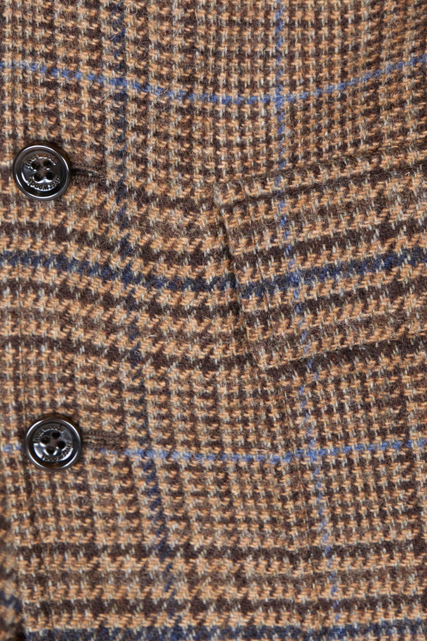 FANCY ROUNDED PKT GILET BROWN 5