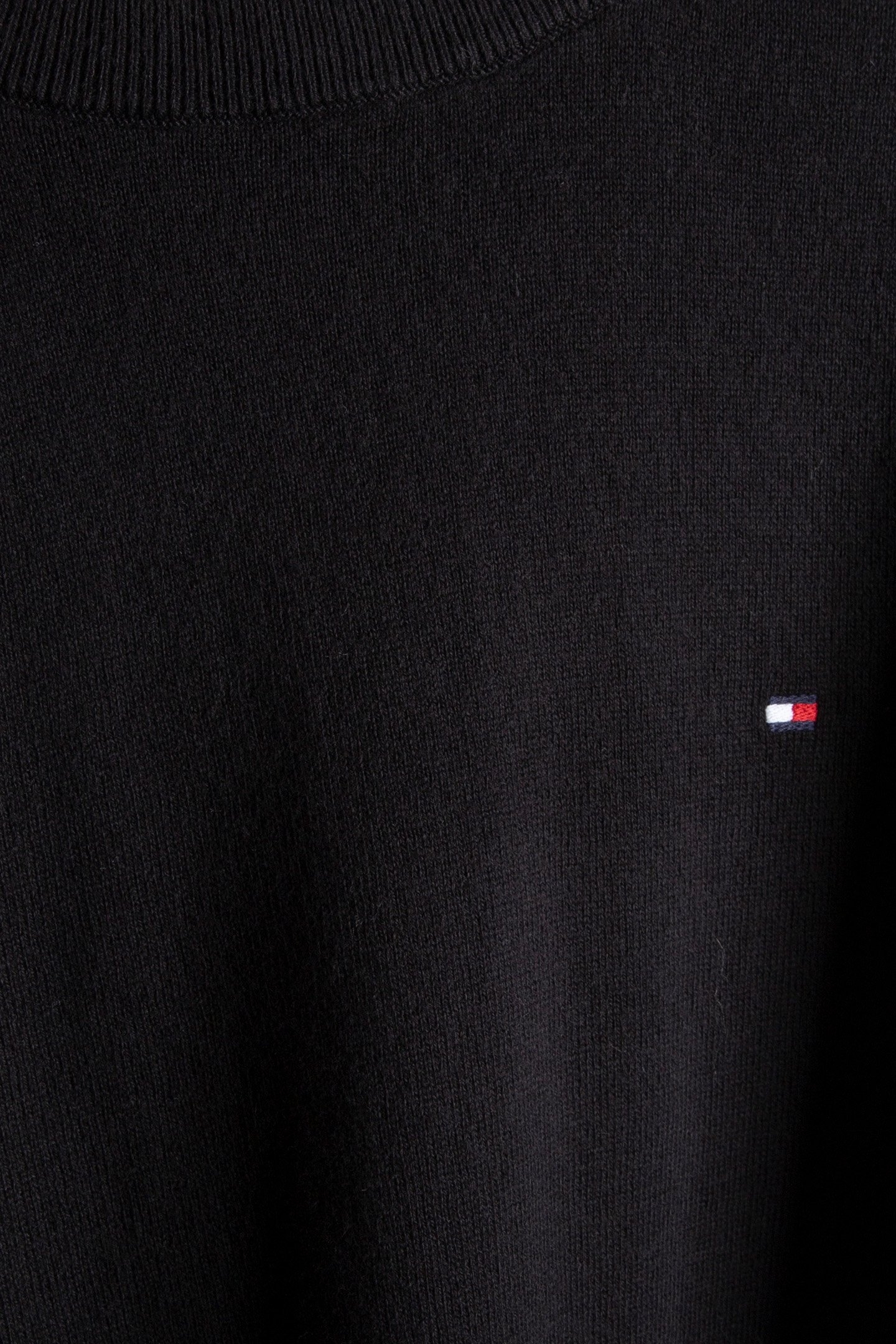 PIMA ORGANIC COTTON CASHMERE JUMPER BLACK 4