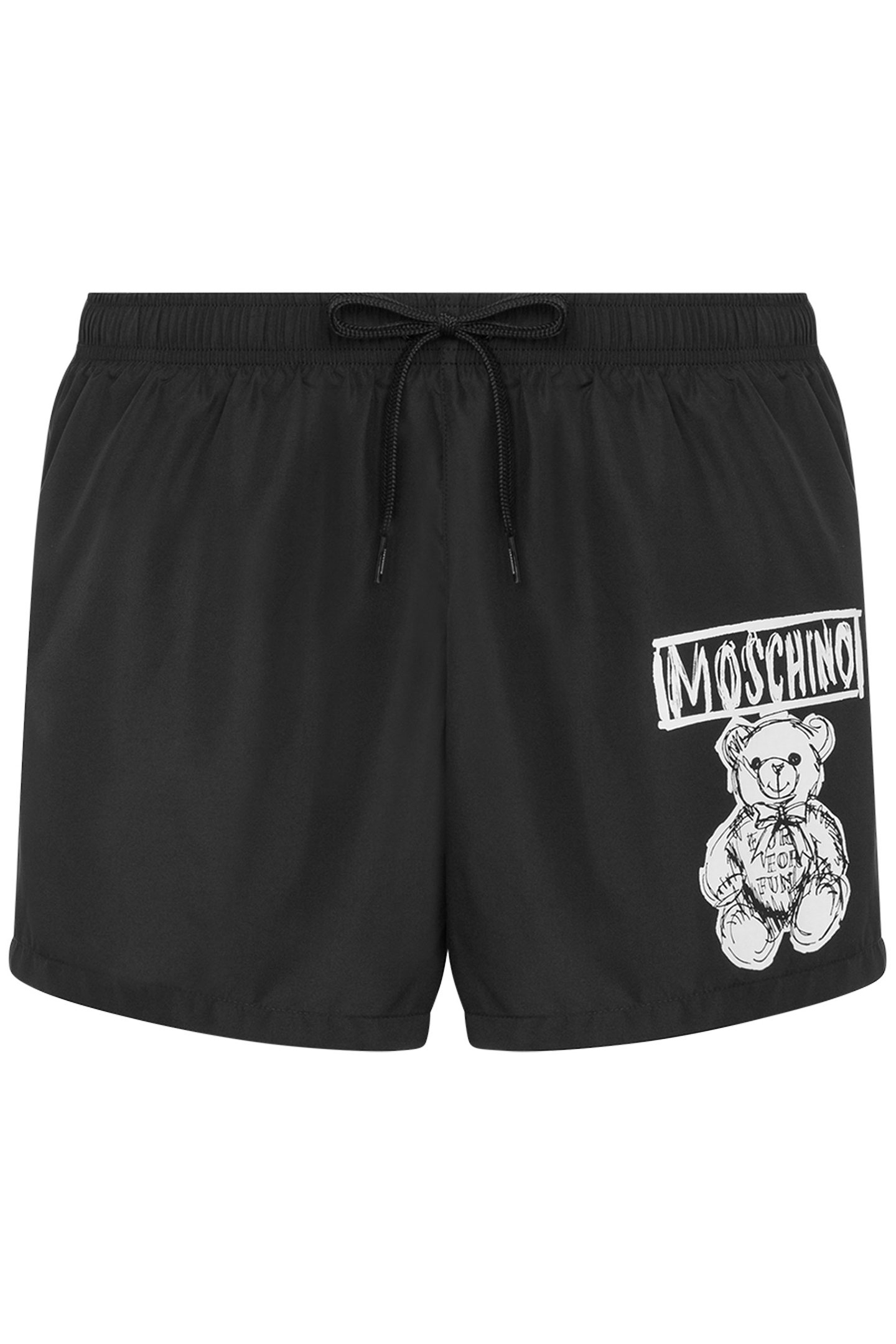 MOSCHINO TEDDY BEAR SWIM SHORTS BLACK 3