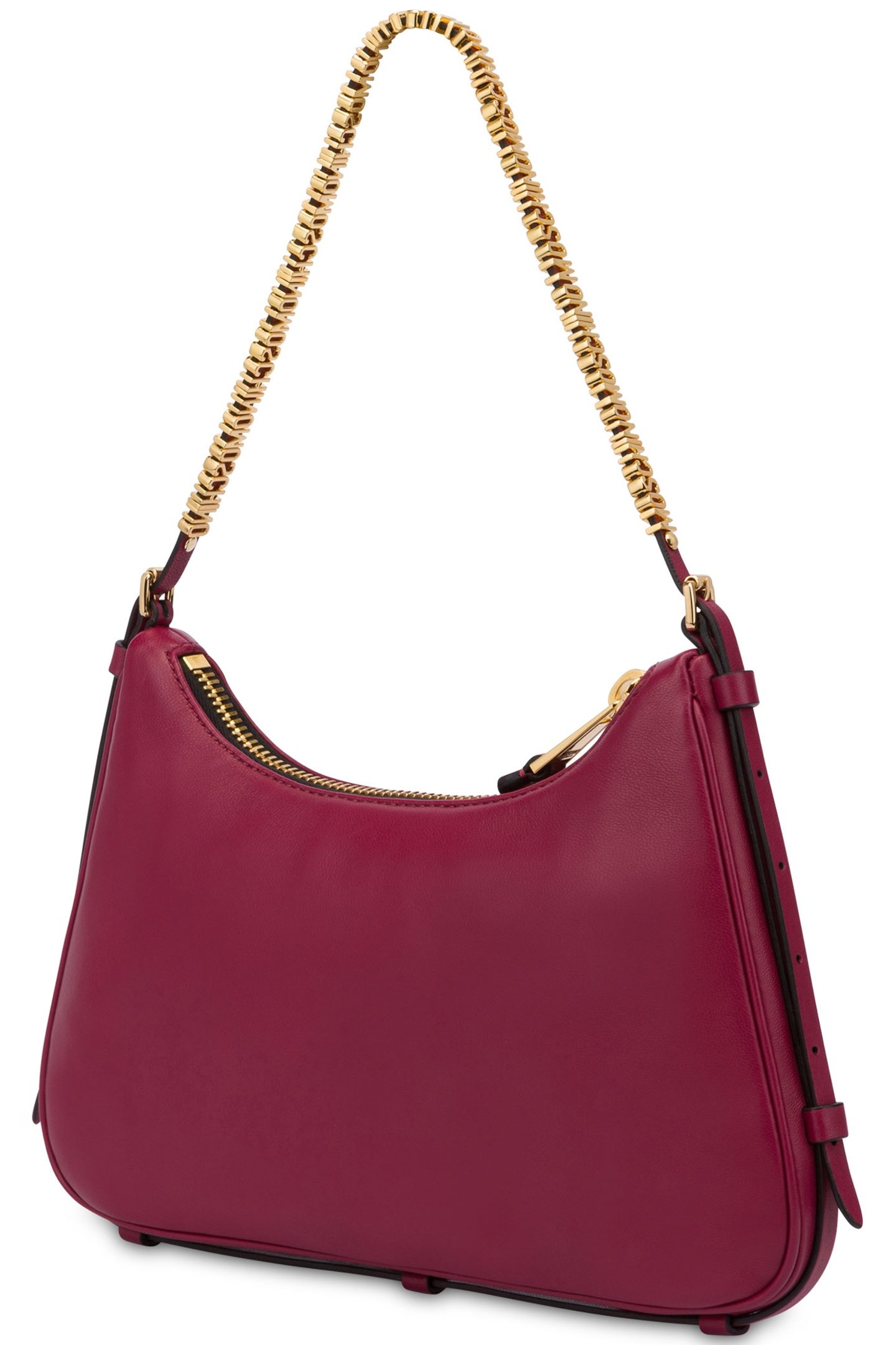 SMALL HOBO BAG MINI LETTERING RED 2