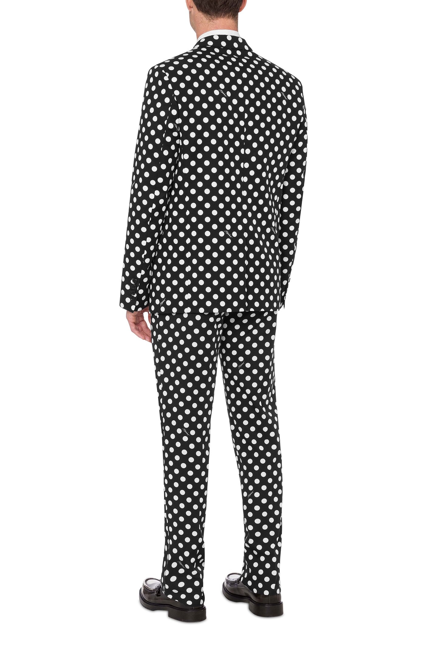 ALLOVER POLKA DOTS JACKET BLACK 2