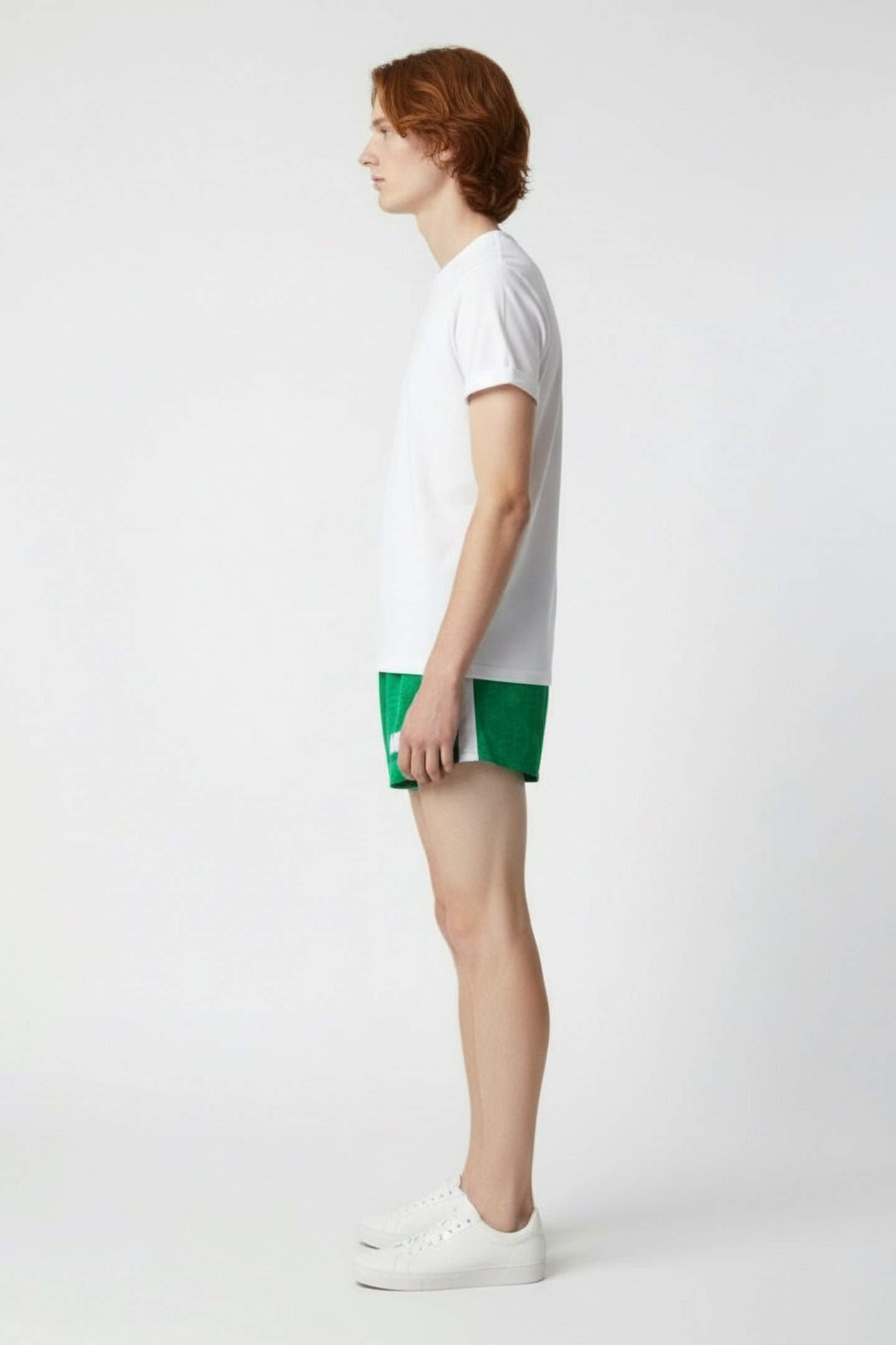 NIKE – MARTINE ROSE FOOTBALL SHORT LUCKY GREEN/WHITE 3