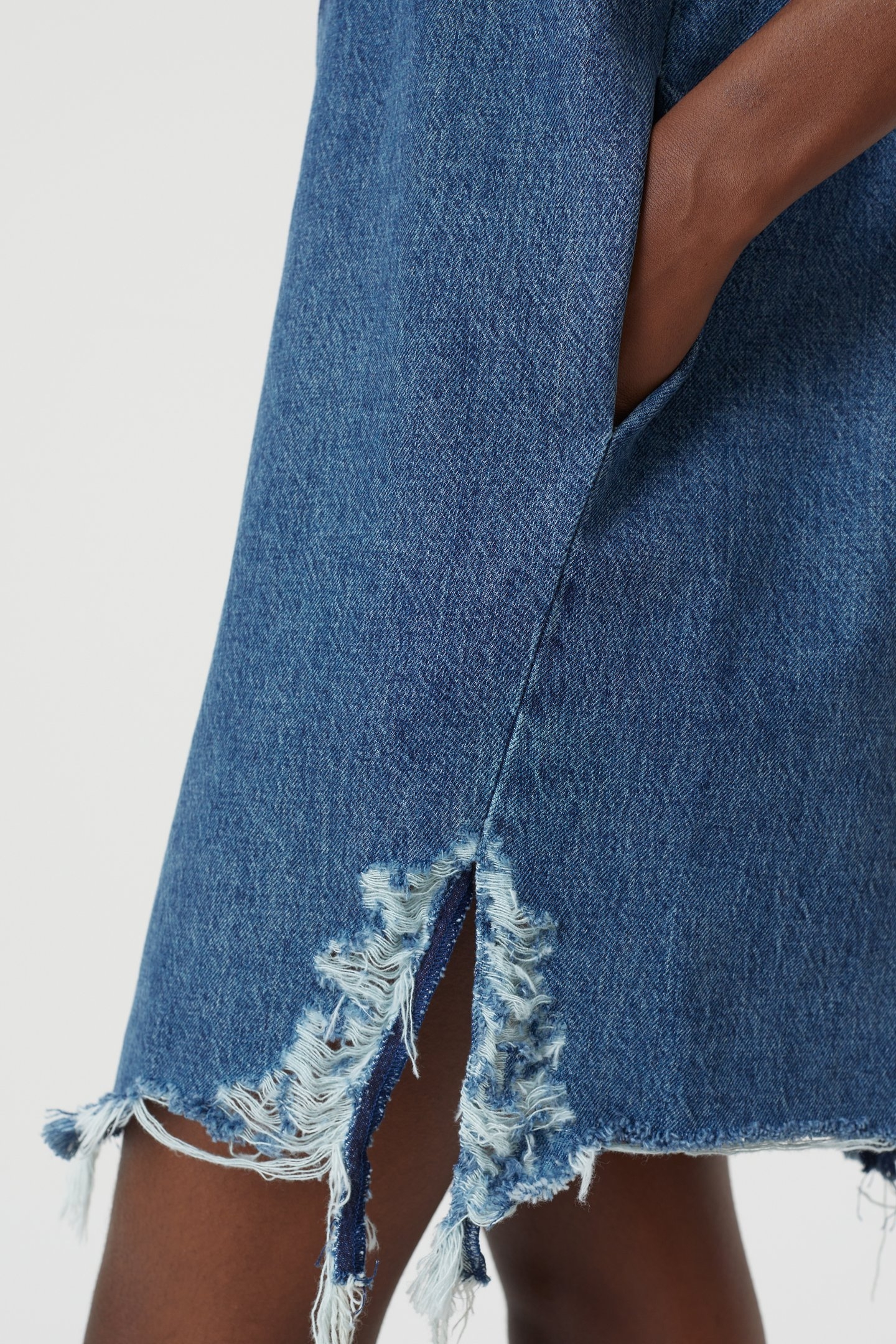 SHIFT DRESS DARK BLUE 7