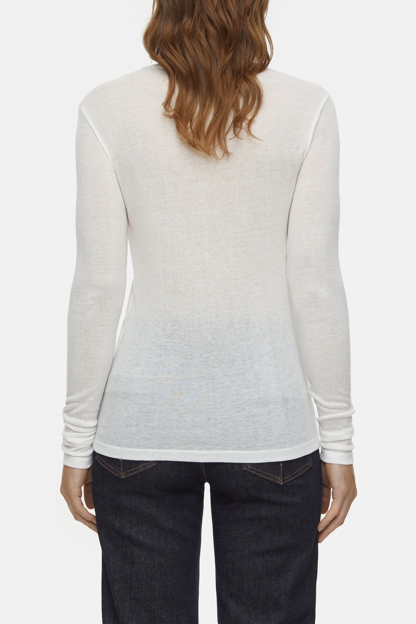 TURTLE NECK LONGSLEEVE T-SHIRTS IVORY 5