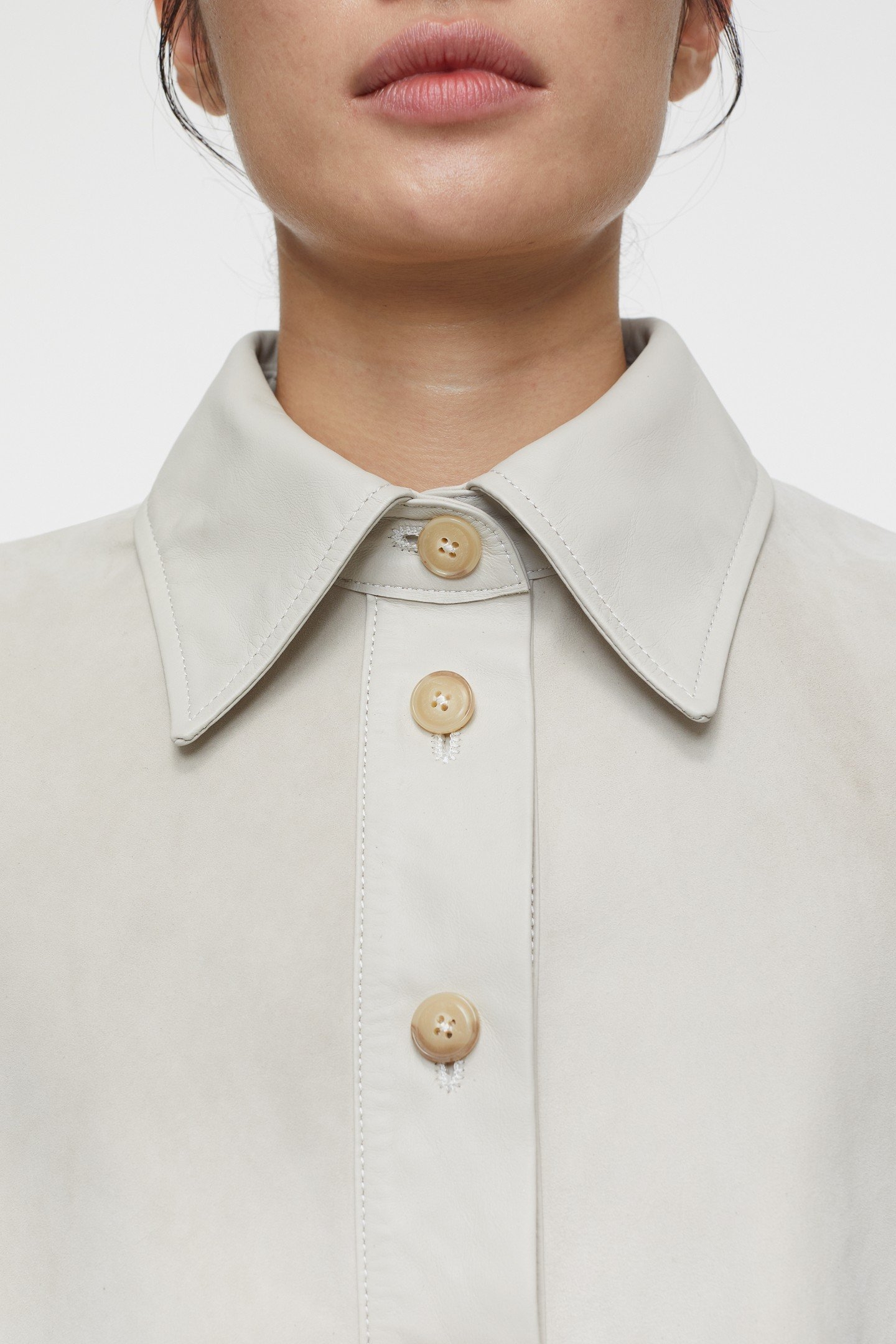 LEATHER DRESS LIMESTONE 6