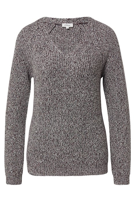 STRICKWAREN BURGENDY 4