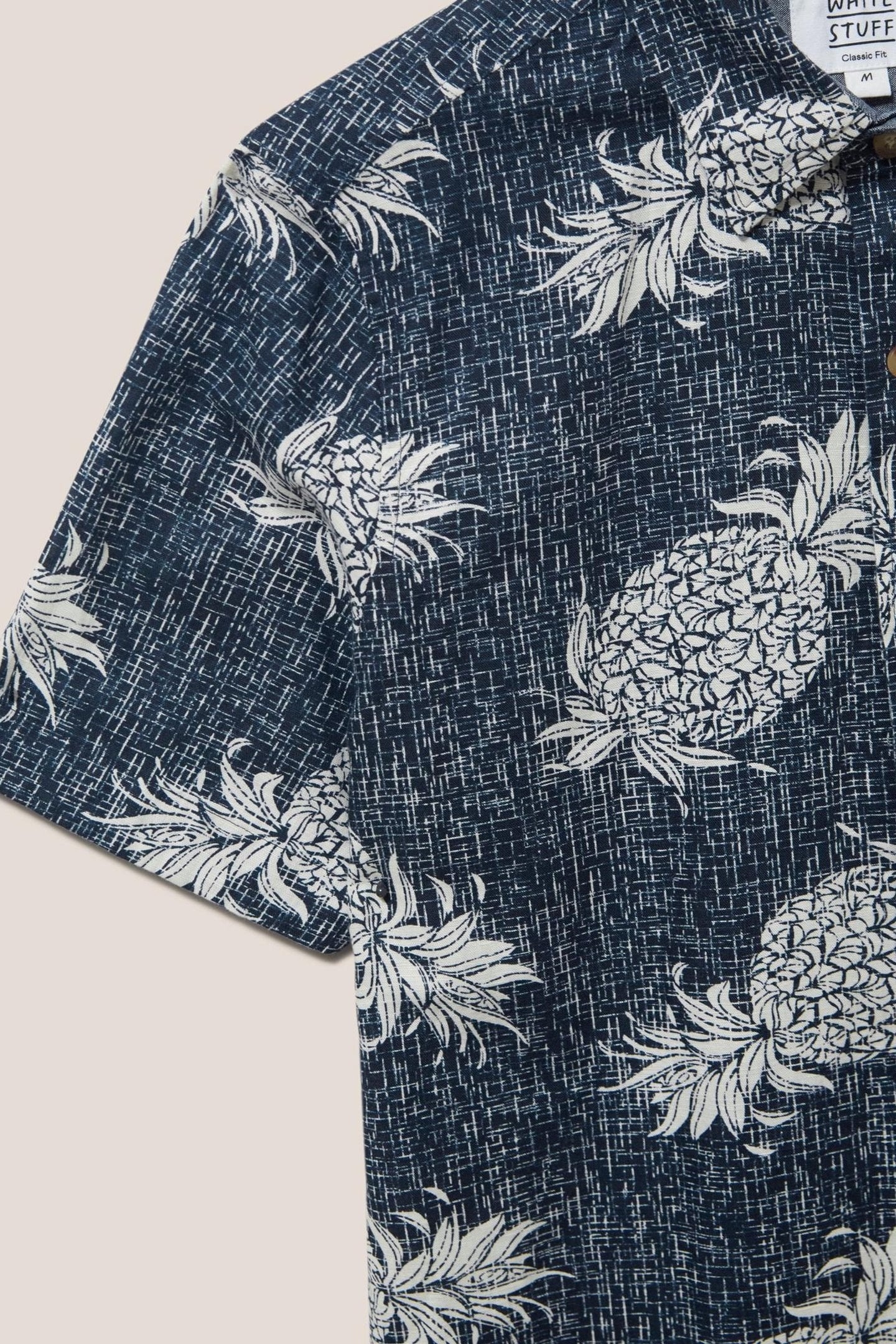 PENARE PINEAPPLE PR SS SHIRT DARK NAVY 4