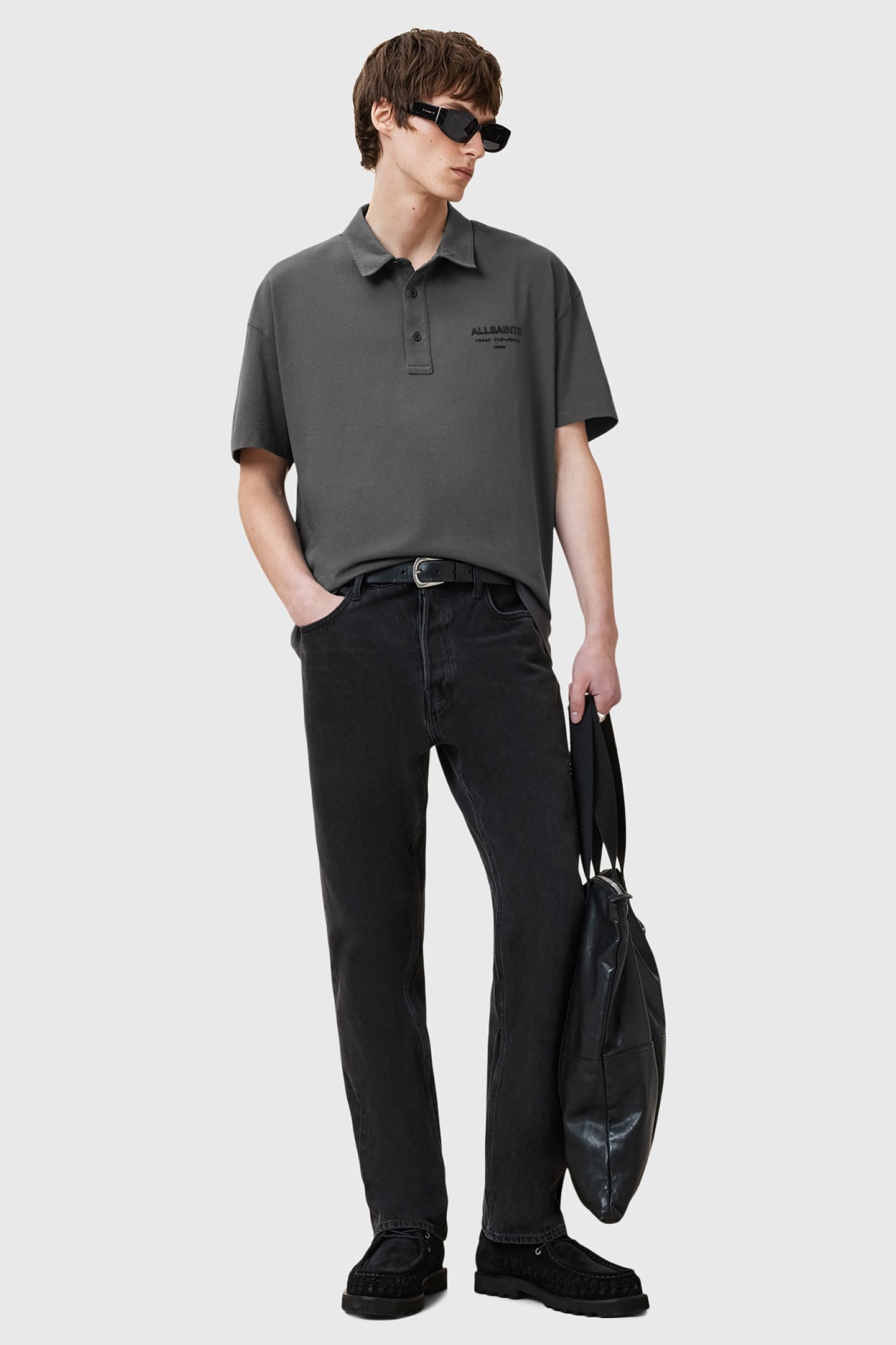 XANDER SS POLO GRAVESTONE GREY 3