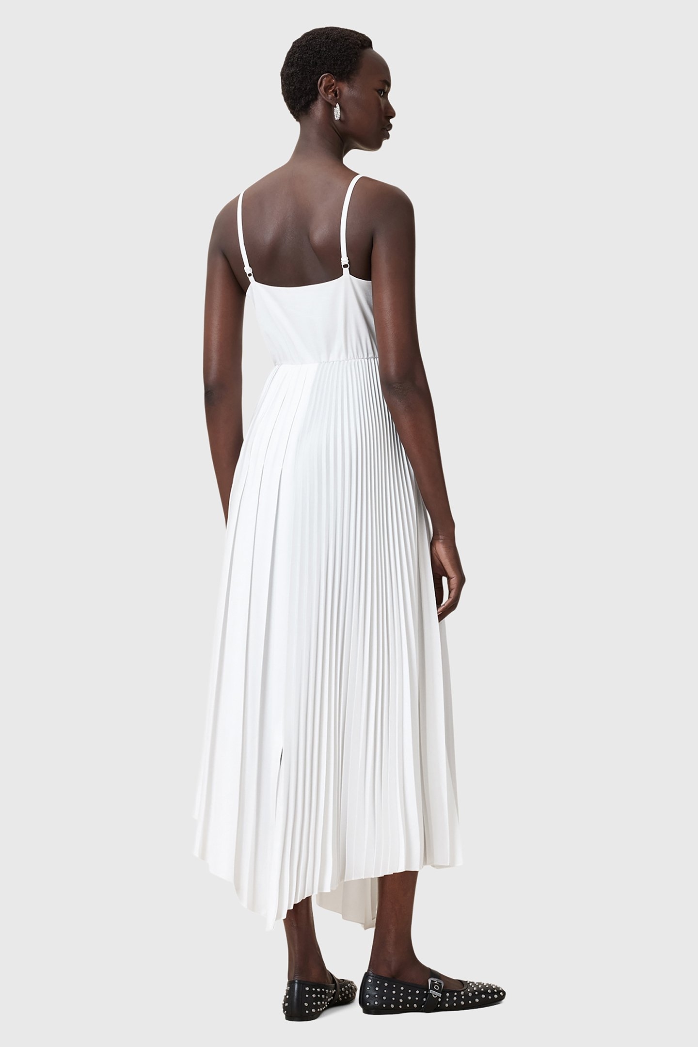 JAX TEE DRESS CHALK WHITE 5