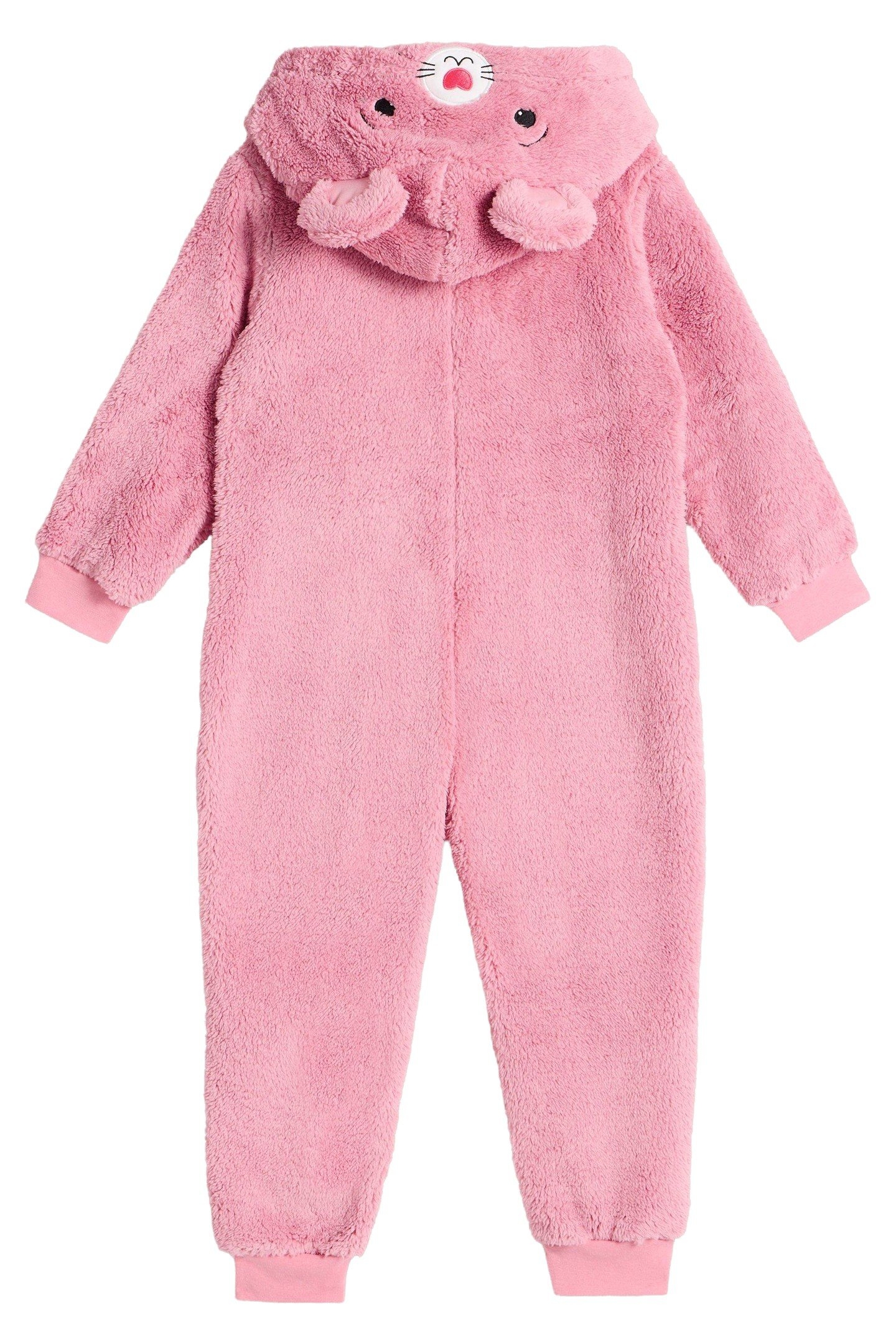 GIRLS MOUSE ONESIE MID PINK 1