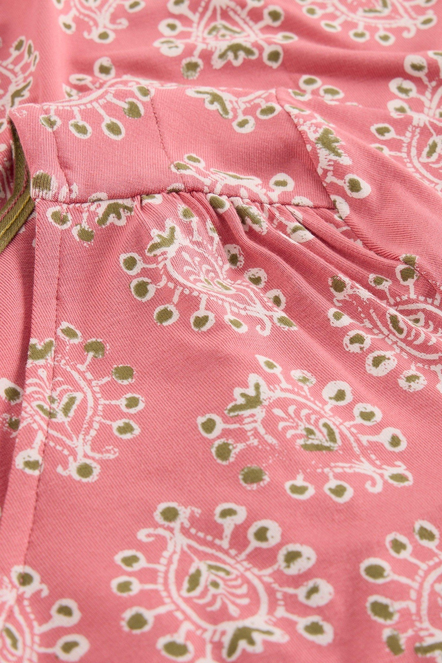 TALLIE JERSEY DRESS PINK PRINT 4