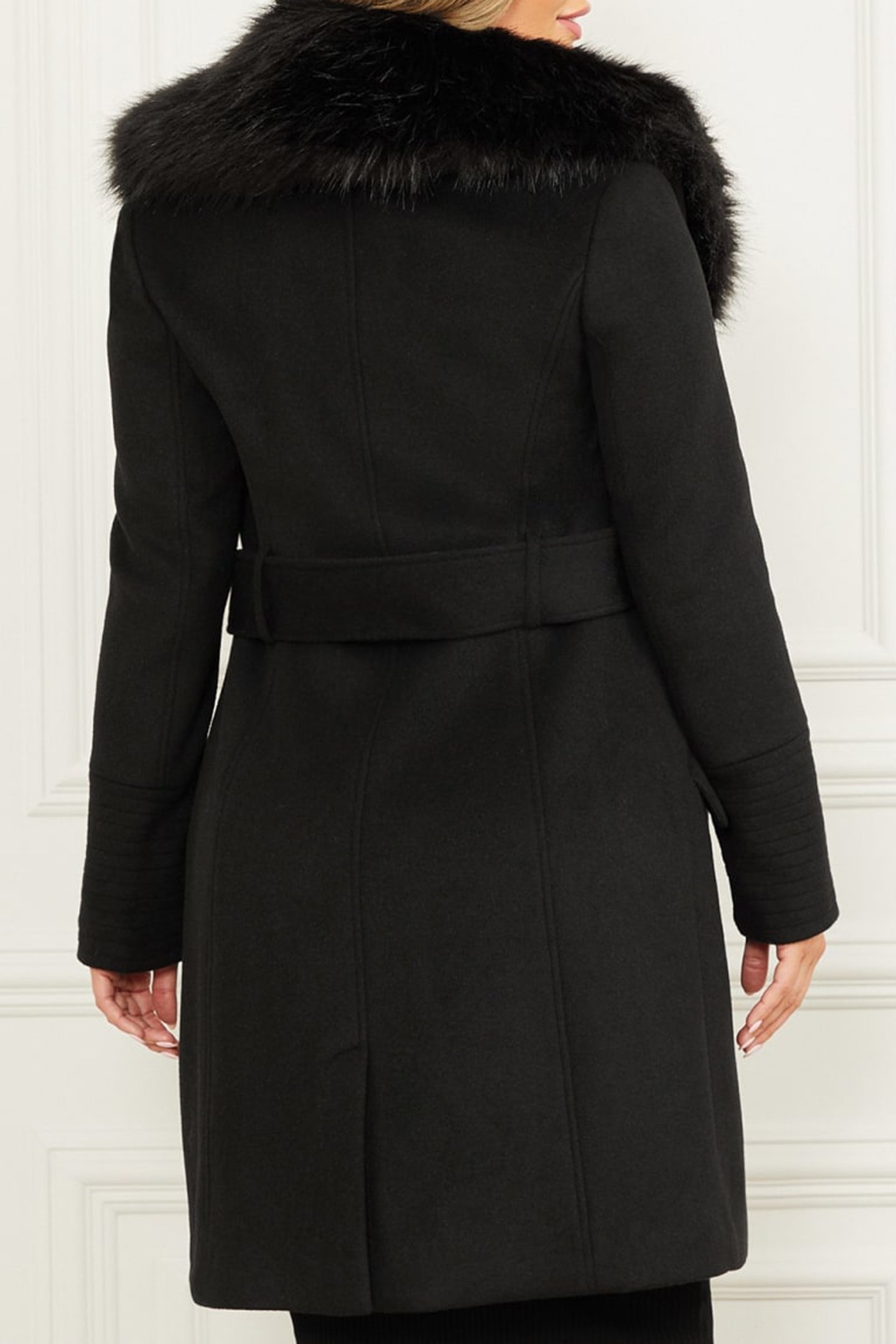 LORETA COAT JET BLACK A996 3