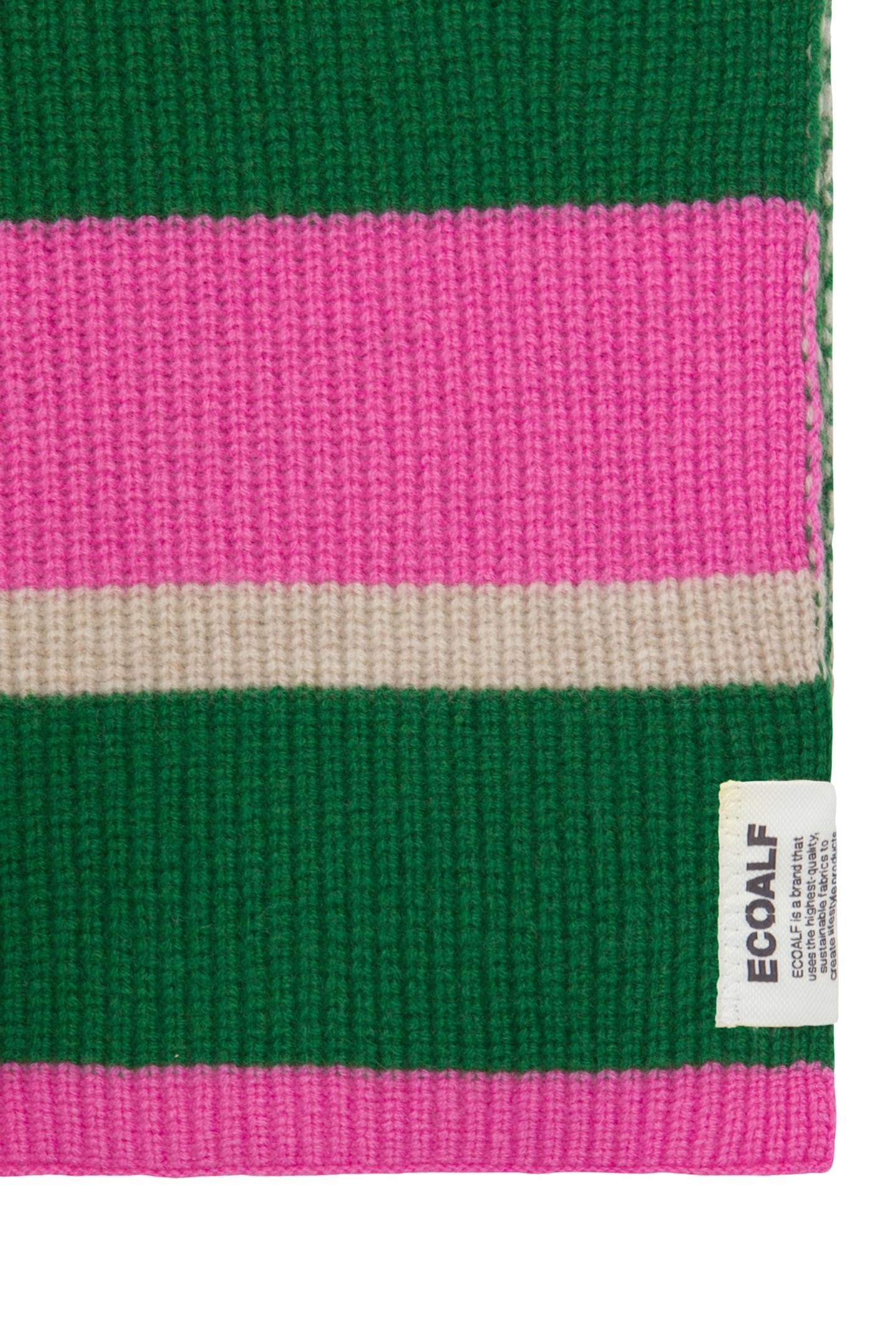 MULTIALF SCARF TAUPE+PINK+GREEN 3