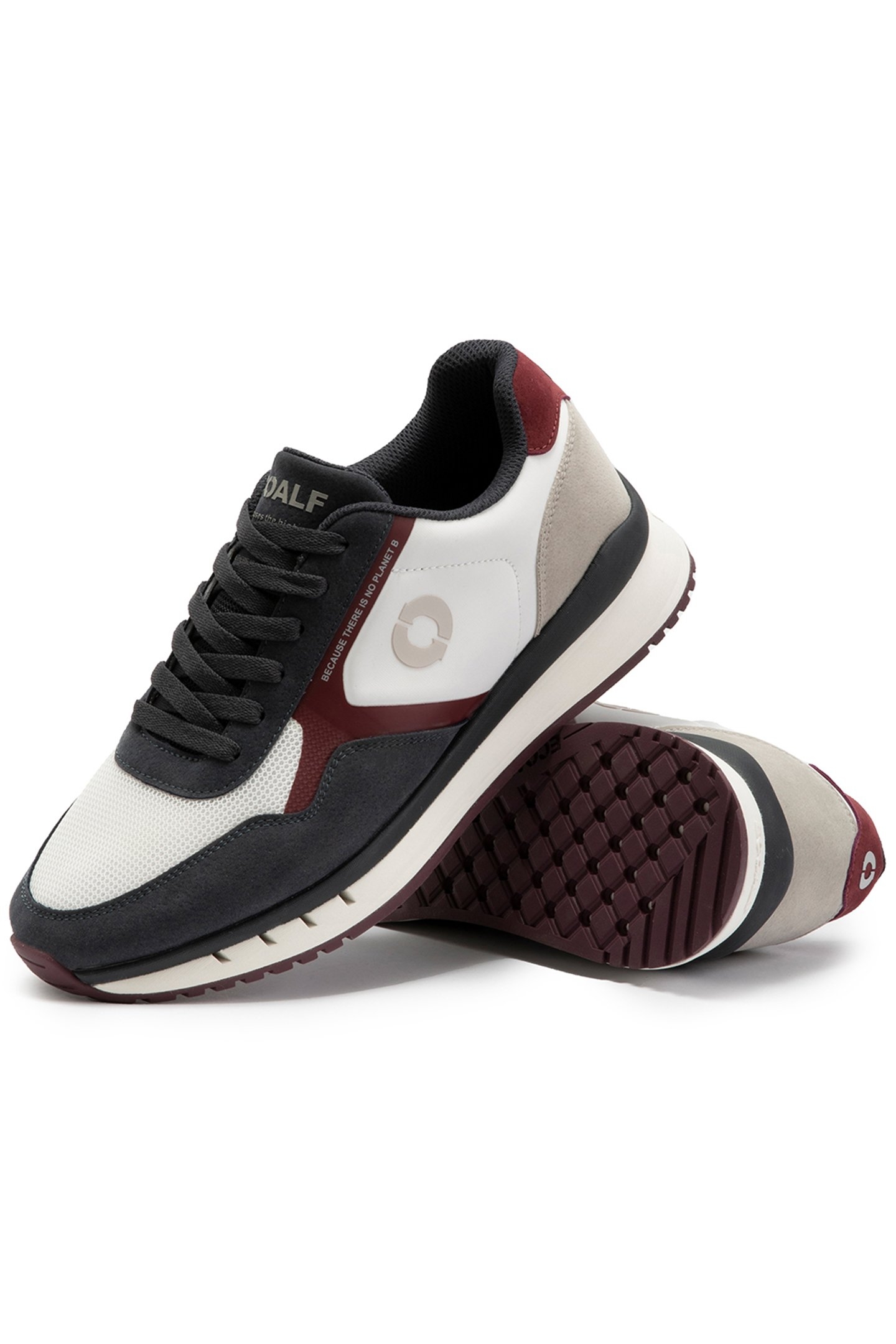 CERVINOALF SNEAKERS OFF WHITE/ BLUE 4