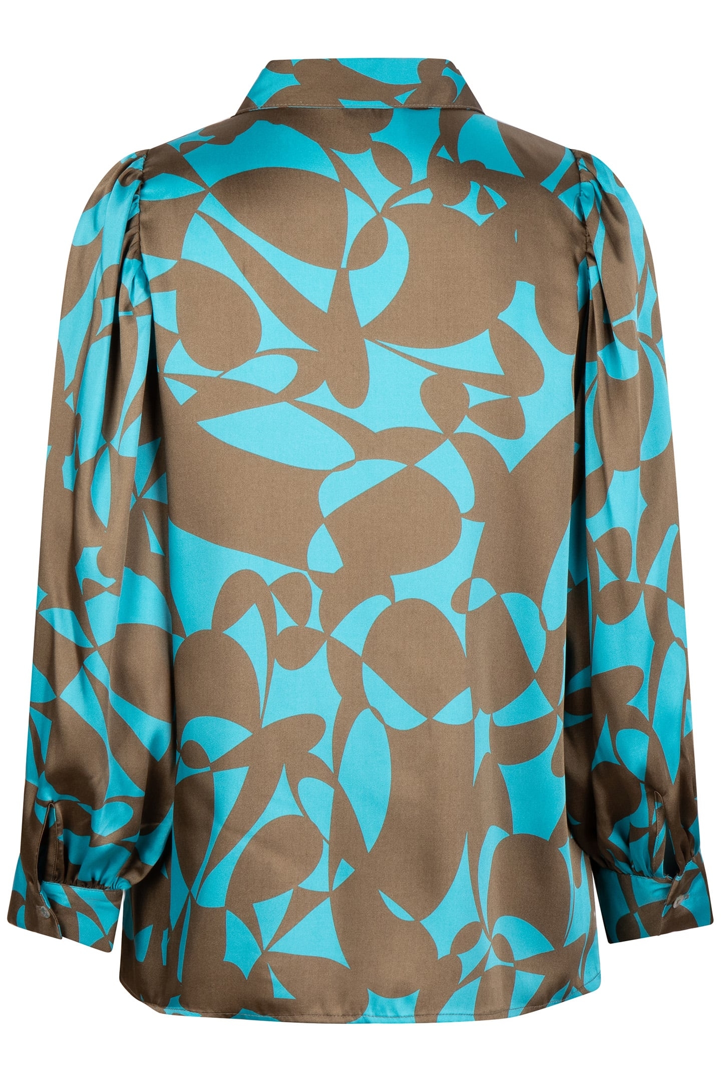 BLOUSE SATEEN EXPRESSIVE ROOTS PRINT 4