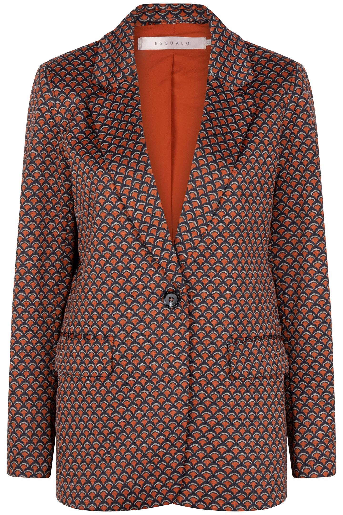 BLAZER SCALLOPED PRINT PRINT 5