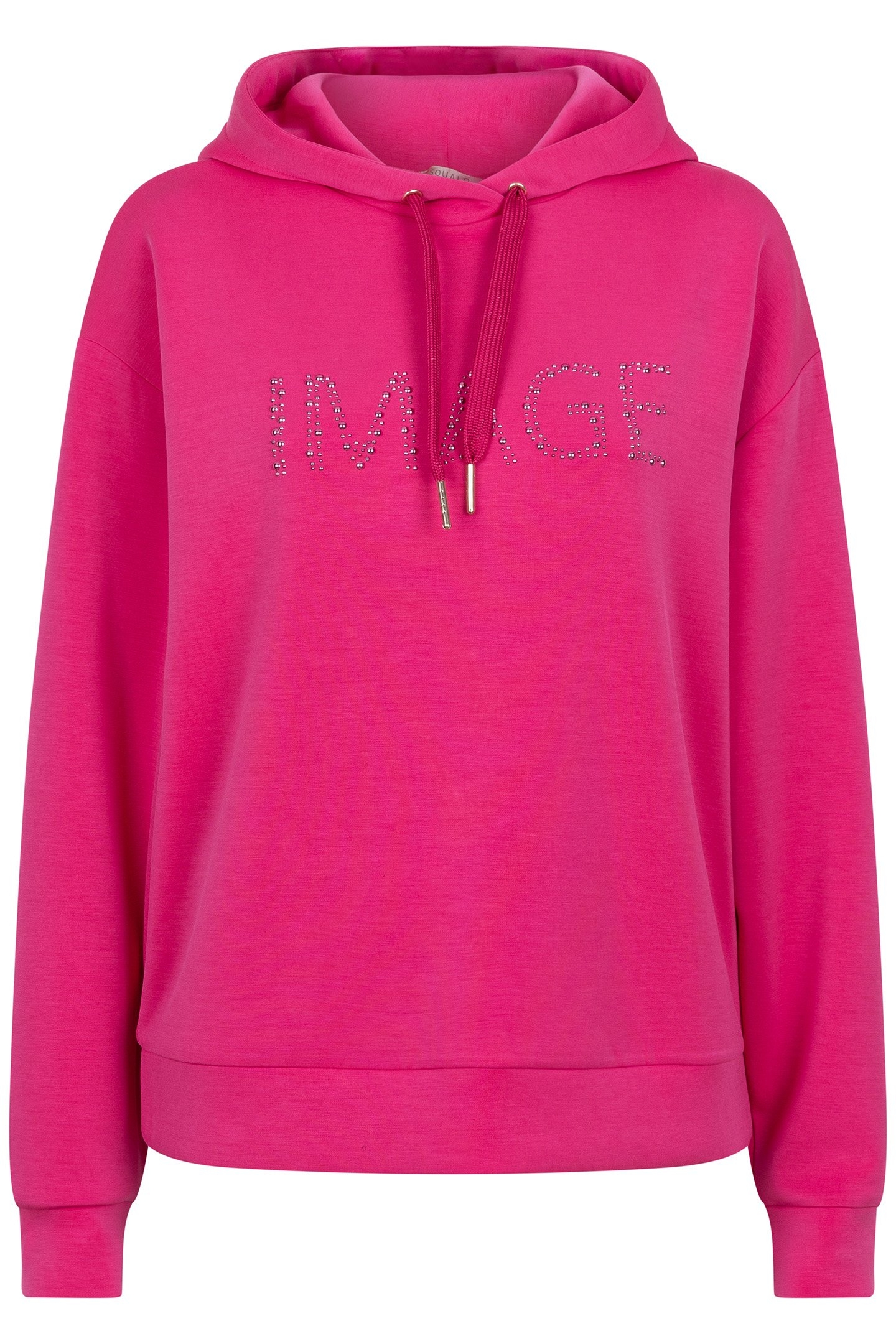 SWEATER HOODIE MODAL CERISE PINK 4