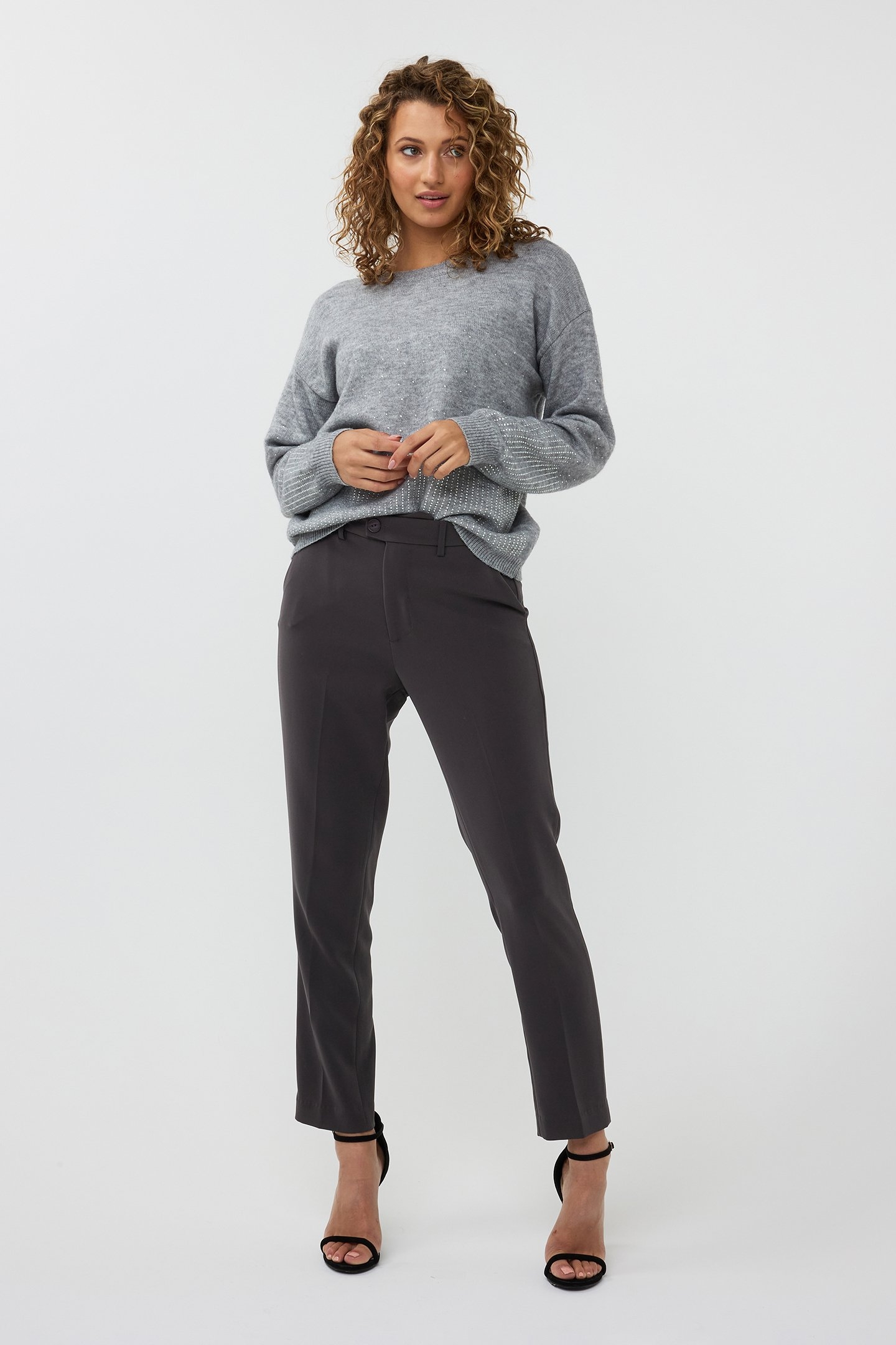 TROUSERS CHINO CITY GREY 2
