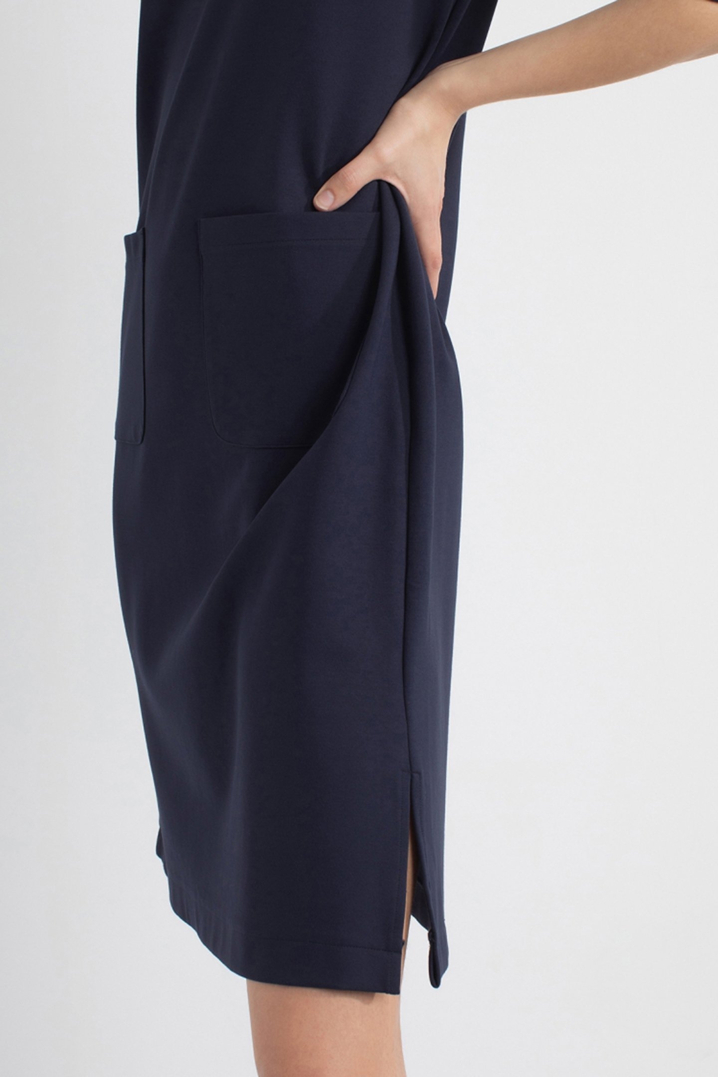 POLLY DRESS NAVY 4
