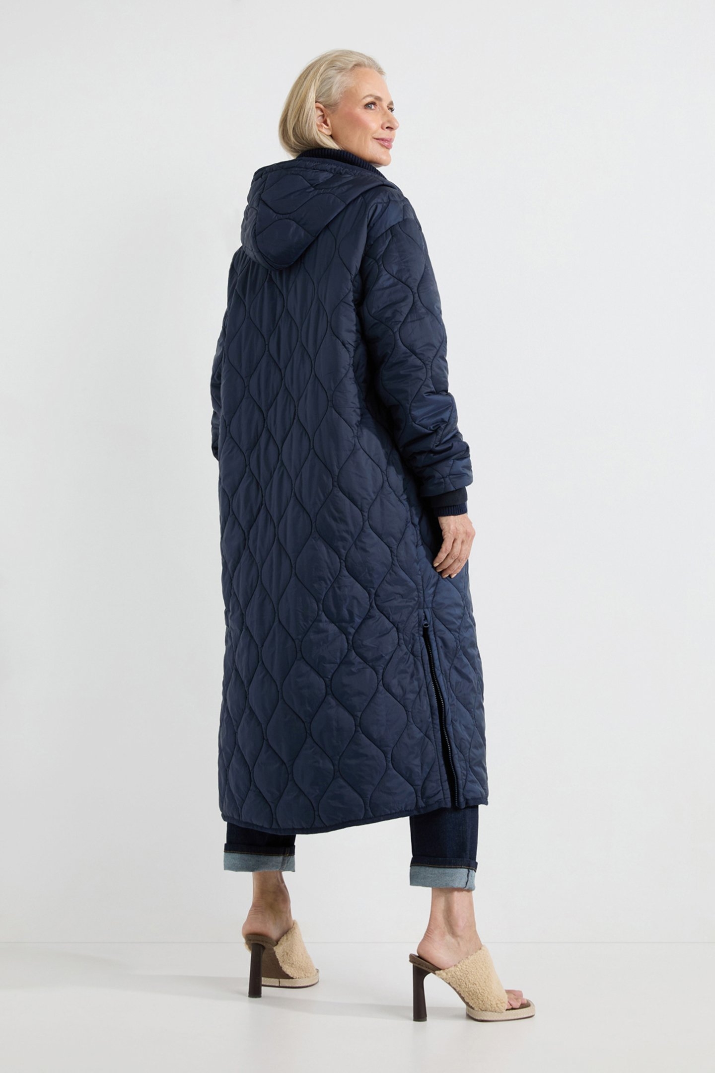 ANASTASIA COAT NAVY 2