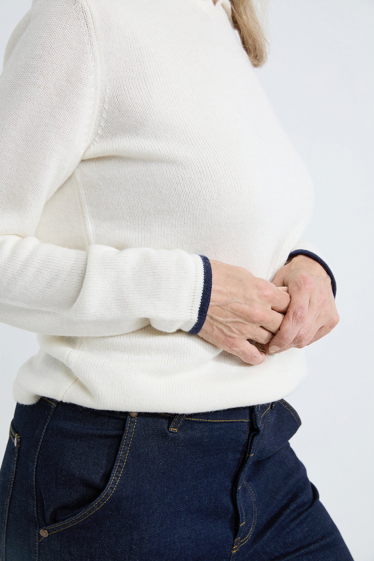 ALLARD HOODIE OFF WHITE STRIPE 3