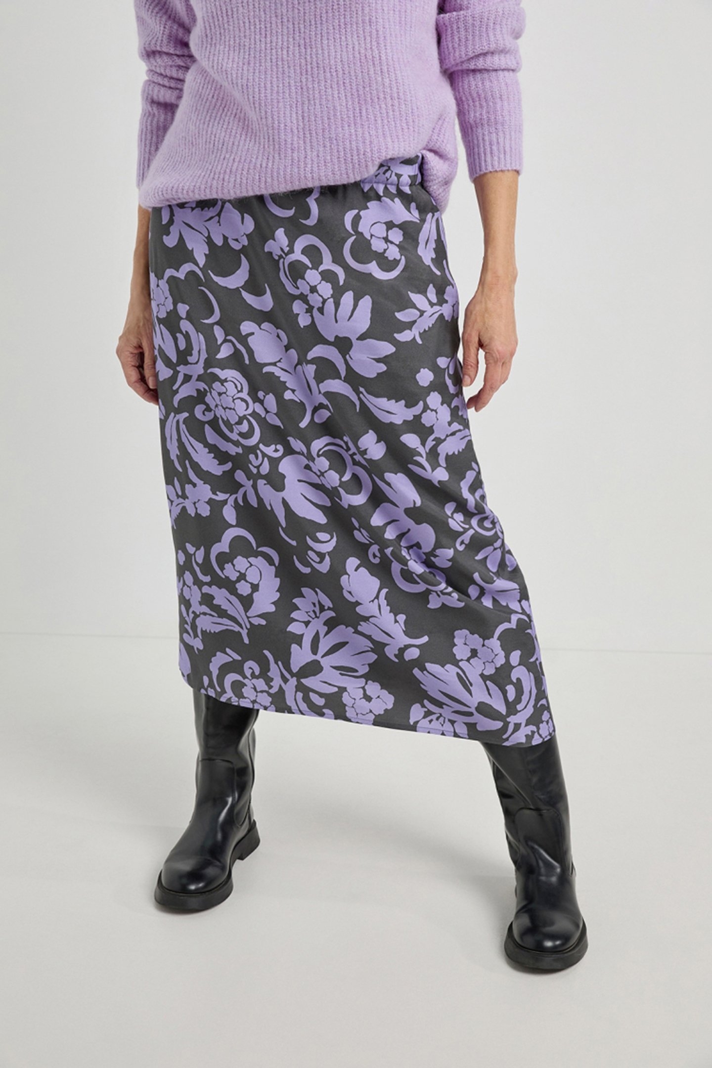 SIA SKIRT LILAC PRINT 1