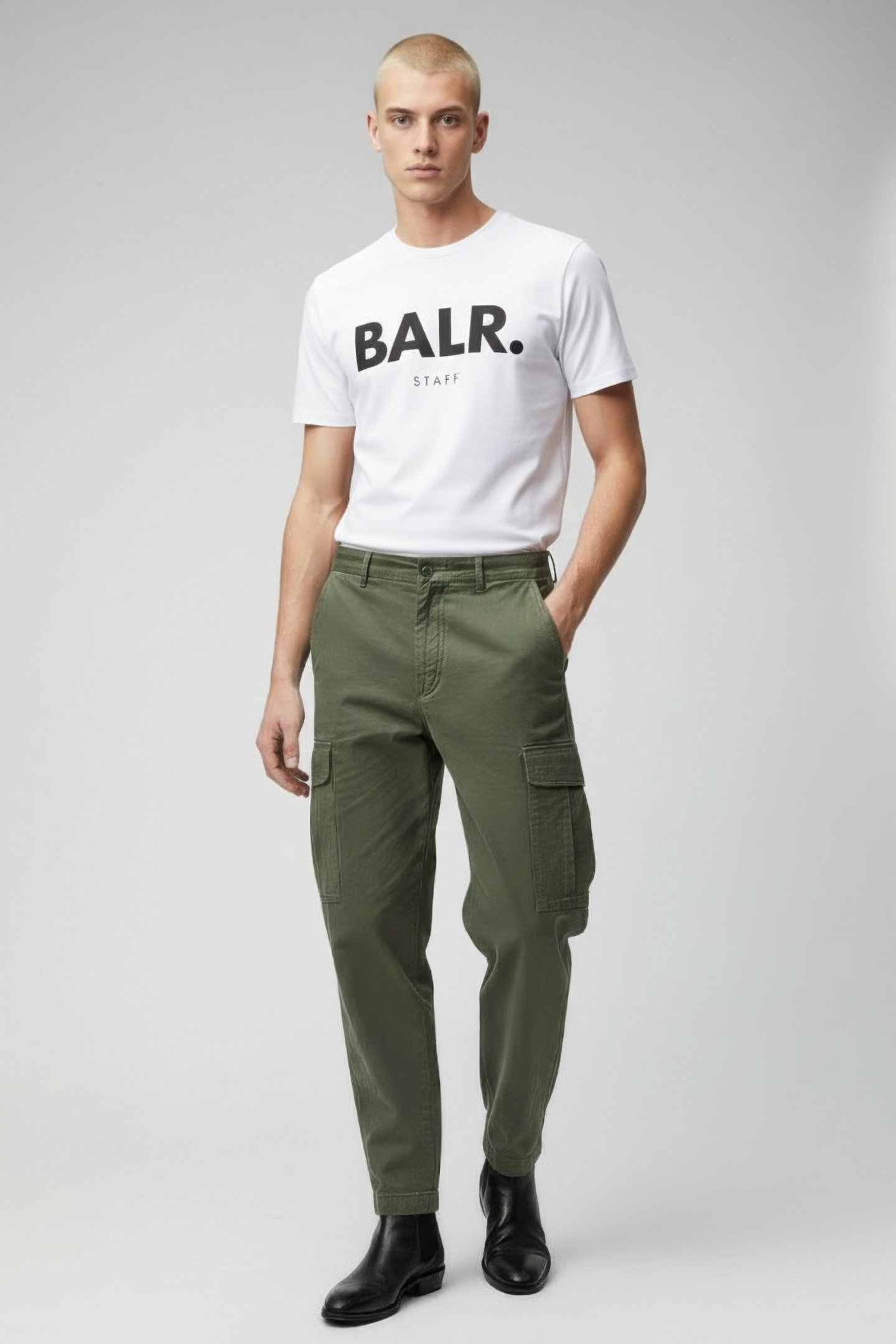 STAFF T-SHIRT MEN WHITE 1