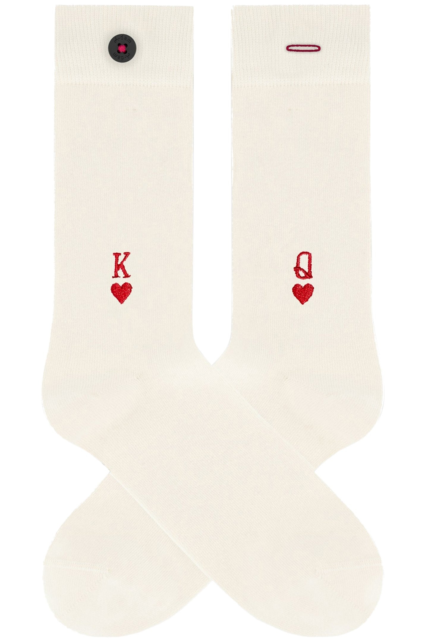 UNISEX A-DAM 4-PACK CASUAL SOCKS MULTICOLOR 2