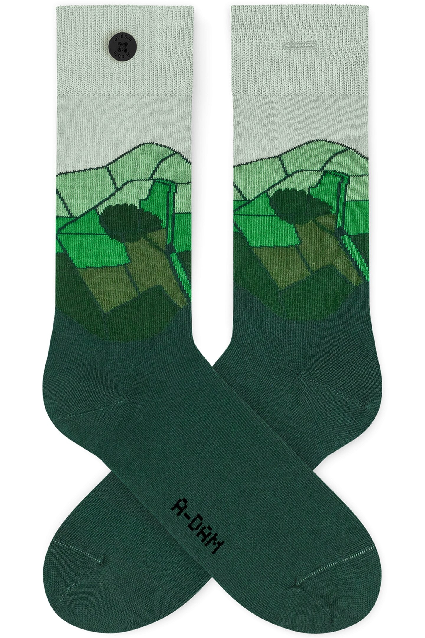 UNISEX A-DAM 4-PACK CASUAL SOCKS MULTICOLOR 4