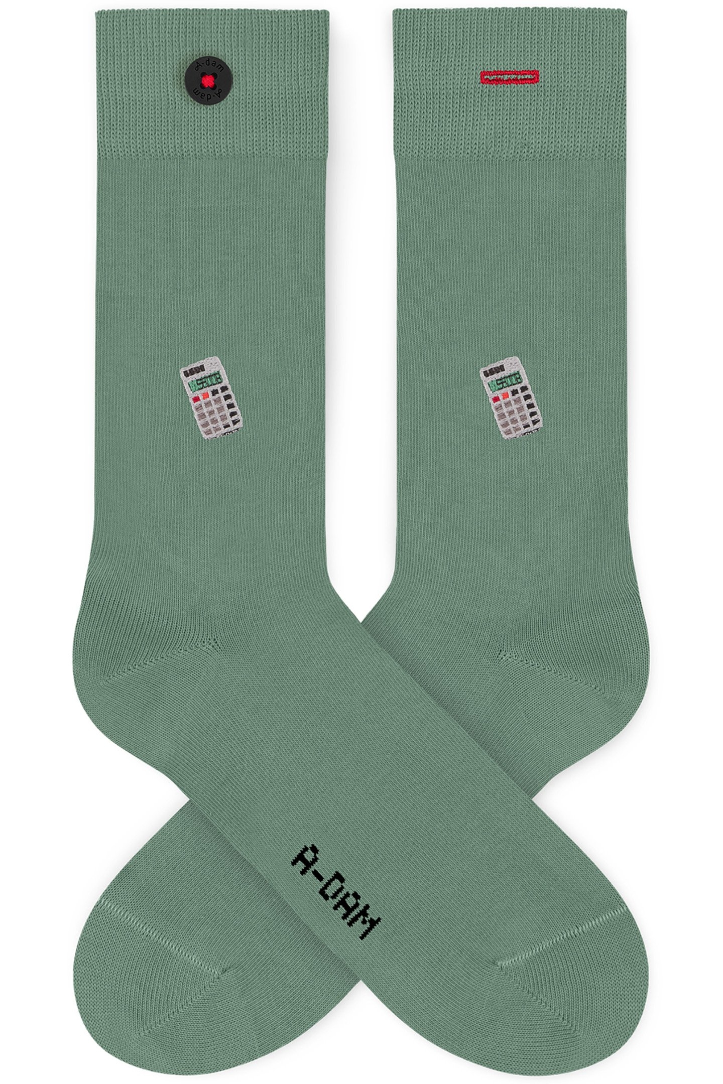 UNISEX A-DAM 3-PACK CASUAL SOCKS MULTICOLOR 3