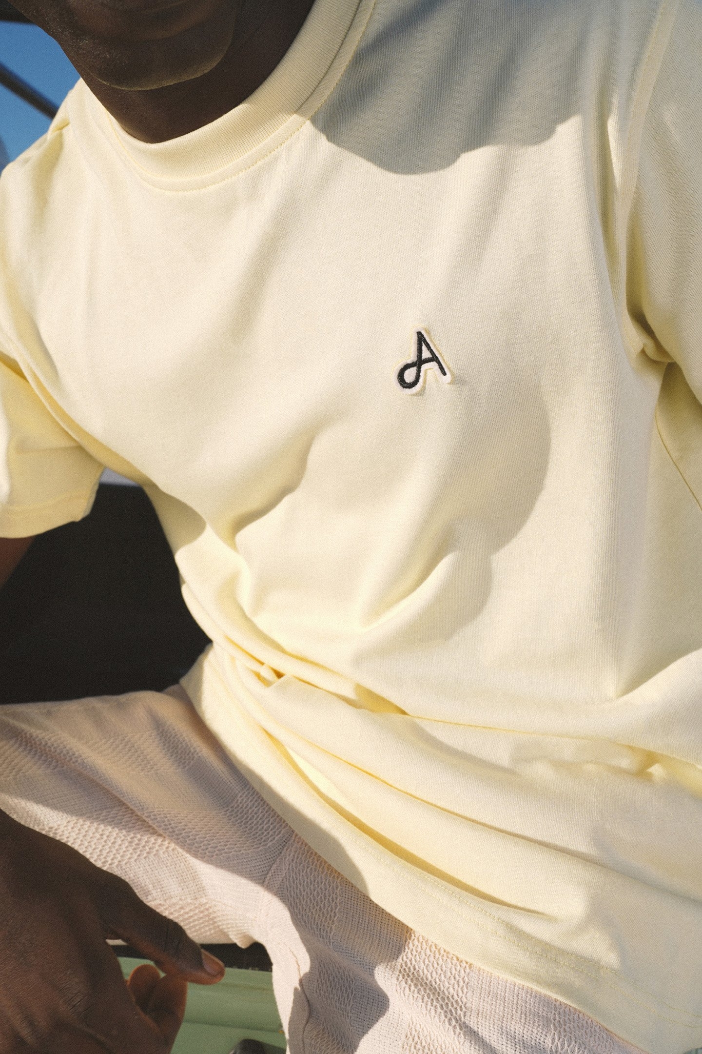 ICONIC TEE CAP ADAM YELLOW FRENCH VANILLA 3