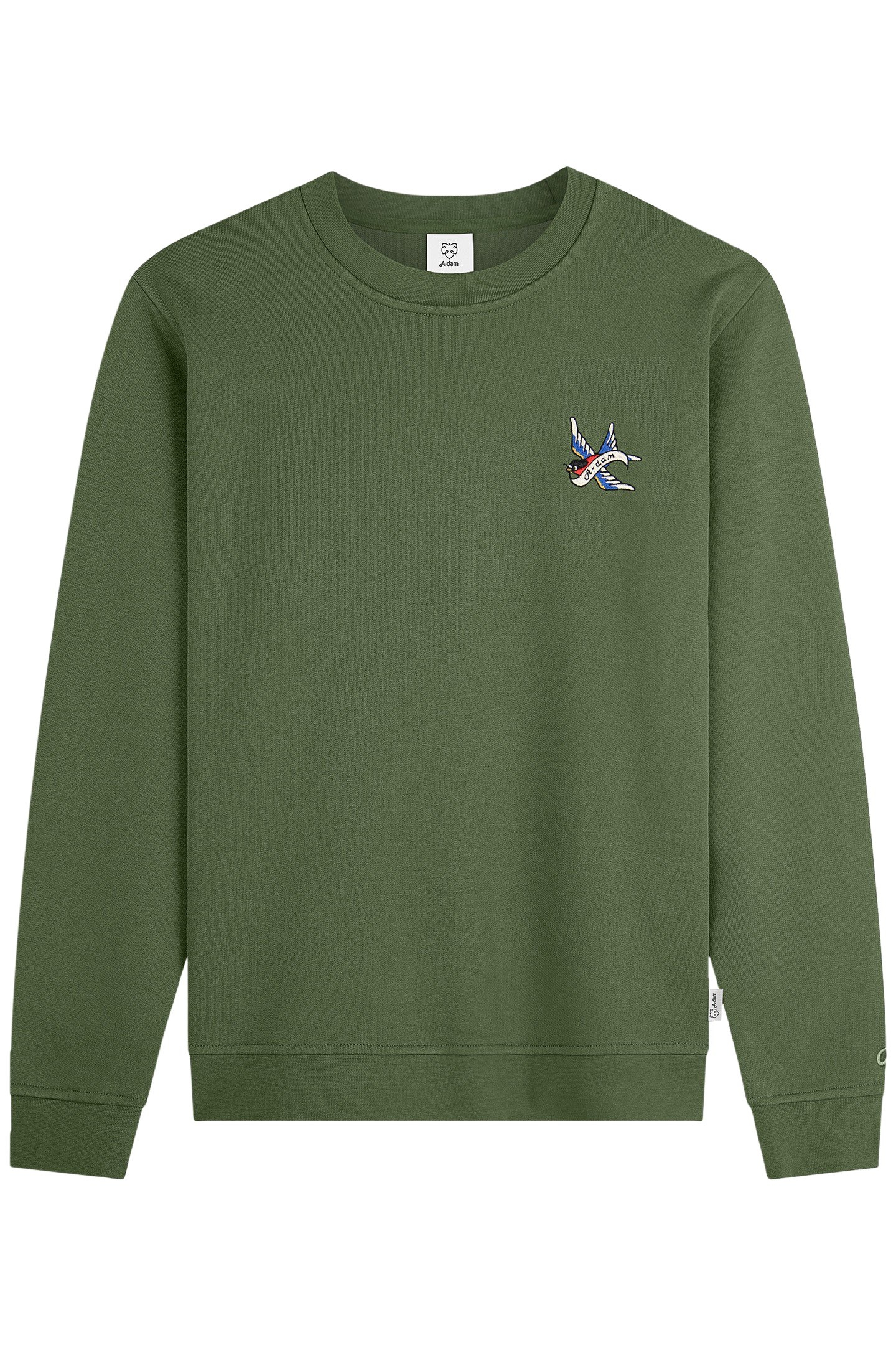 SWEATSHIRT ADAM BIRD BRONZE GREEN 1