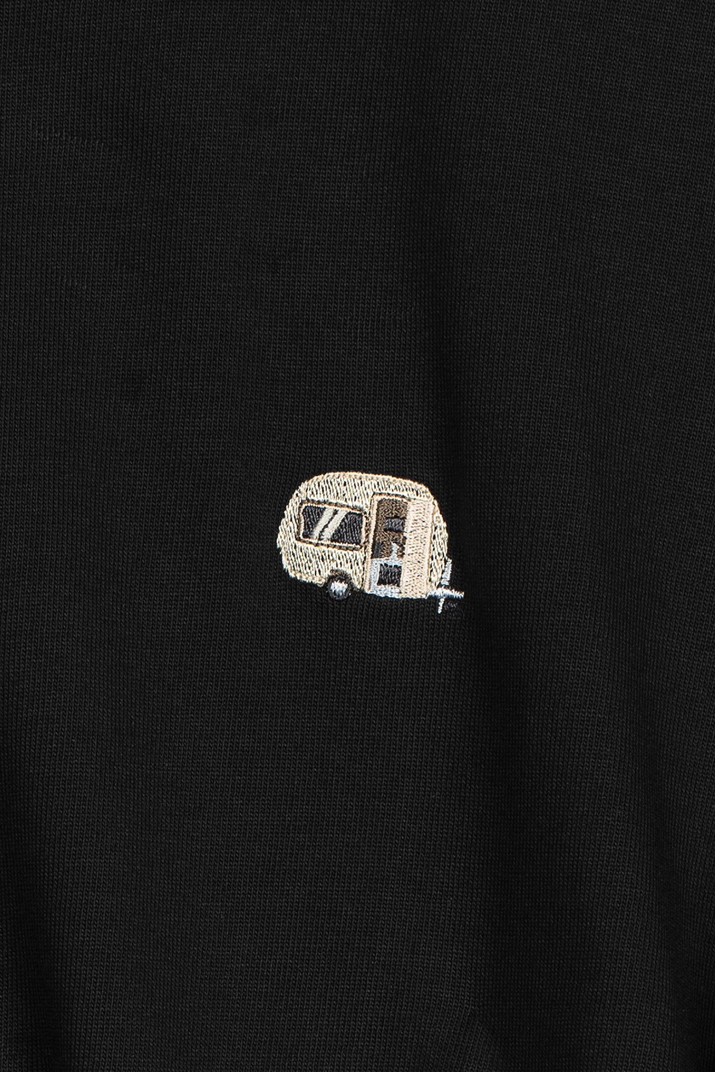 T-SHIRT BLACK CARAVAN BLACK 4