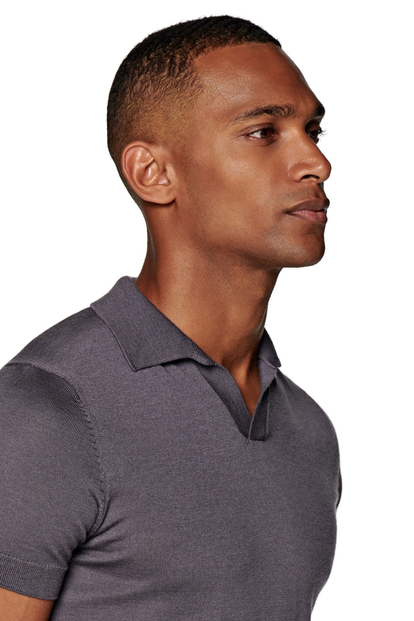 POLO BUTTONLESS EGGPLANT PURPLE 6