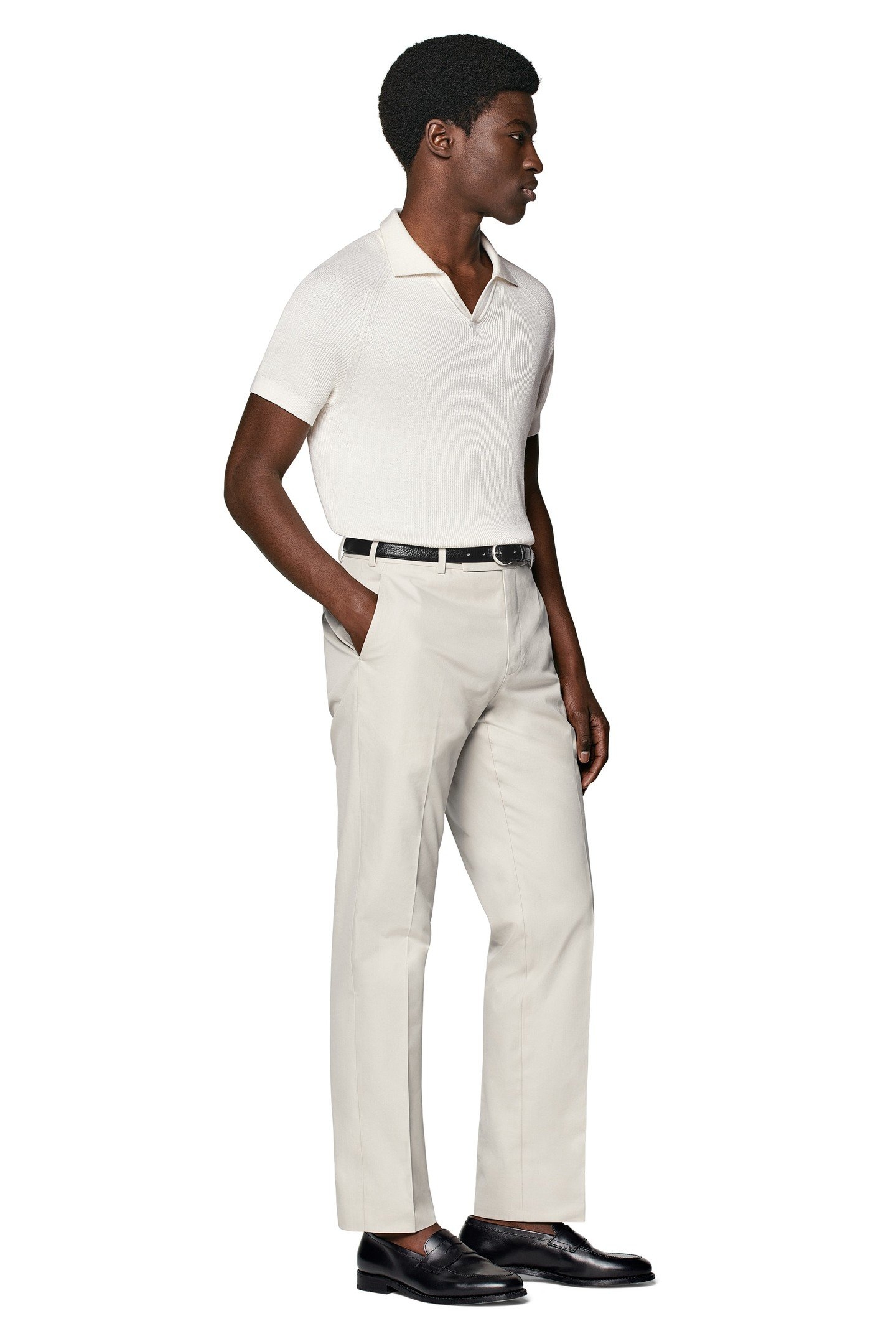 BUTTONLESS POLO RIB OFF WHITE OFF-WHITE 6