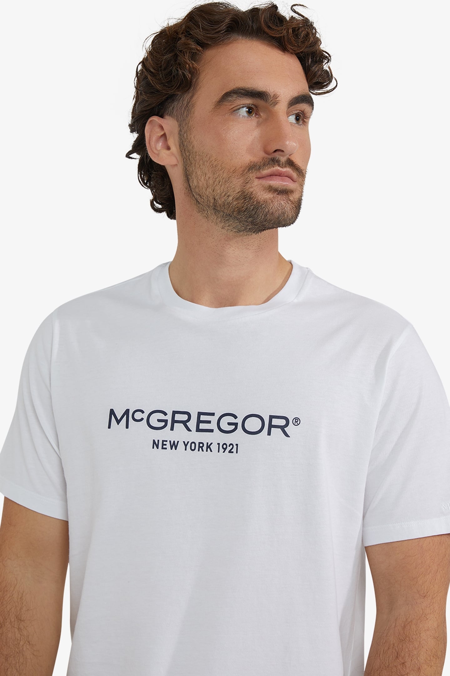 ESSENTIAL LOGO TEE WHITE 6