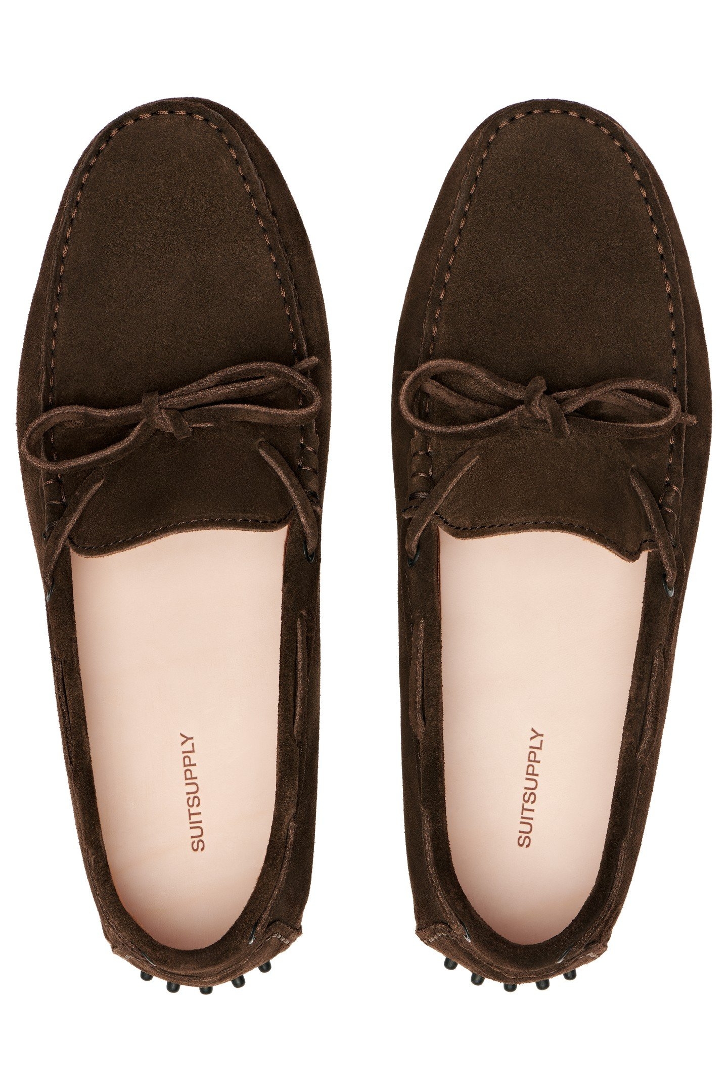 SUEDE-DRIVERMOCCASIN-MID BROWN MID BROWN 5