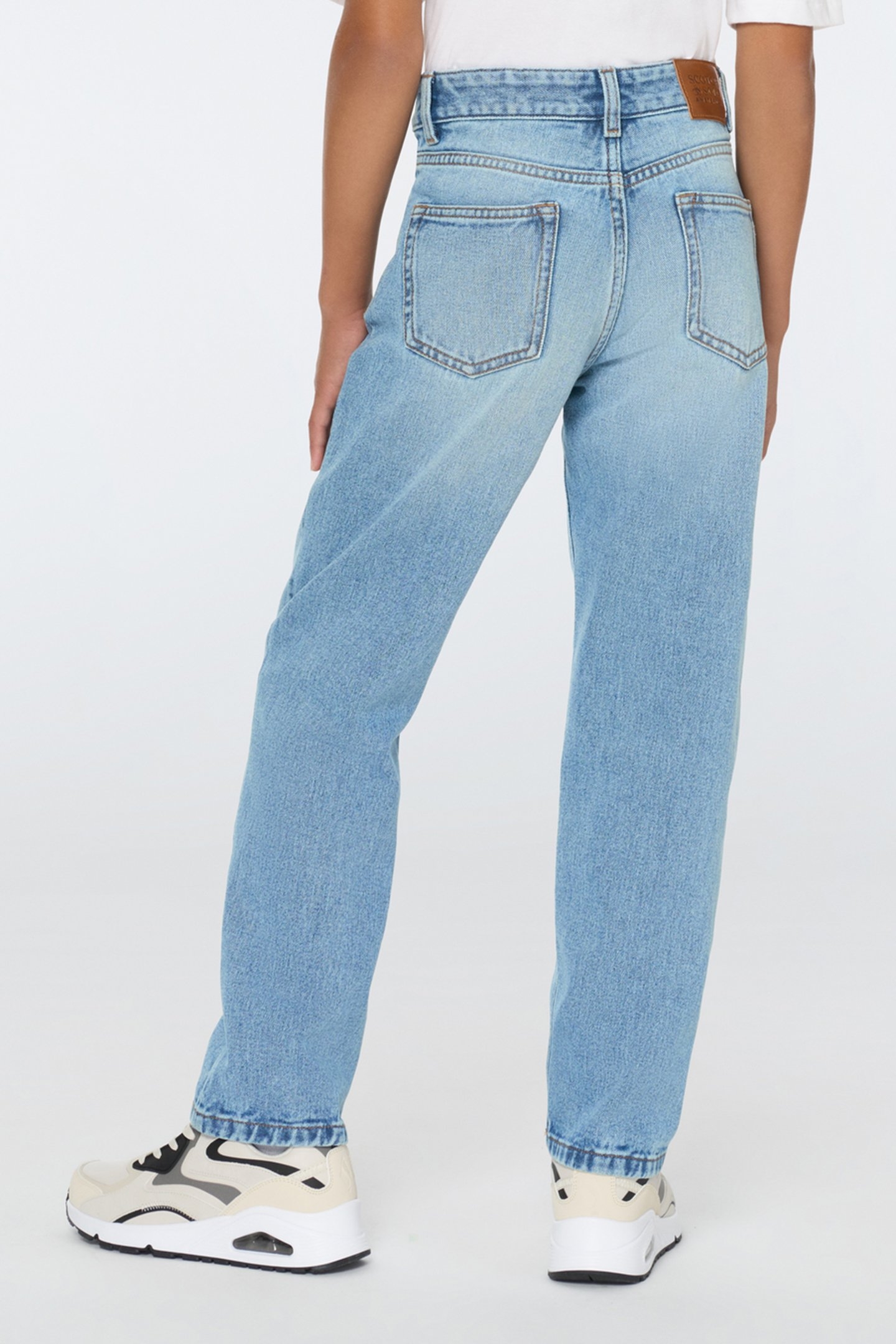 BOYS LIGHT 5PKT STRAIGHT FIT JEAN LT BLUE PASTEL 2