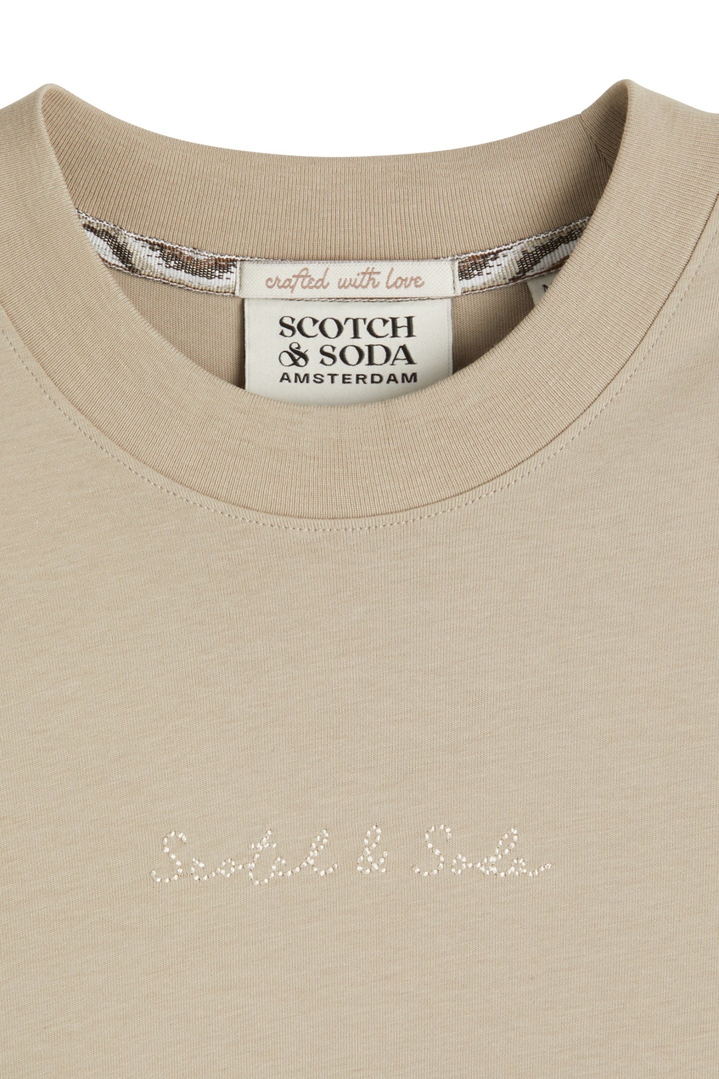 SS GRAPHIC OVERSIZED TEE TAUPE 4